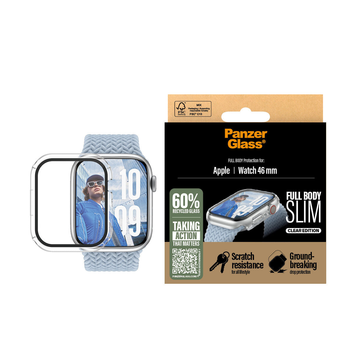 Smartwatch Panzer Glass 3714 Transparant