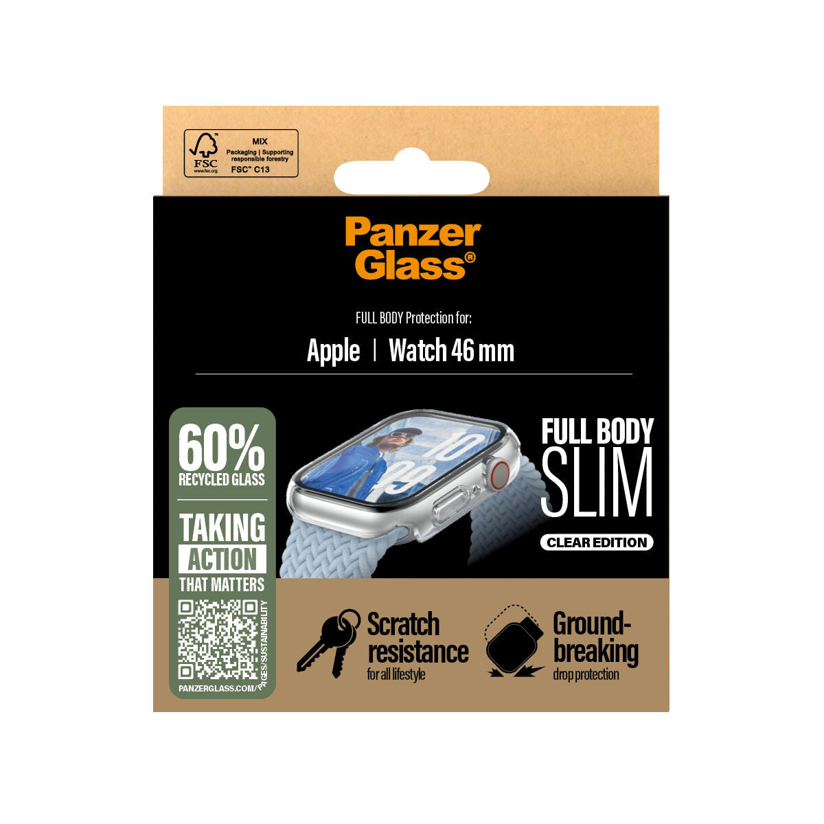 Smartwatch Panzer Glass 3714 Transparant - Elektronica - Panzer Glass