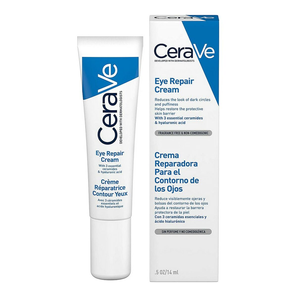 Oogcontourcrème CeraVe Eye Repair Cream 14 ml - Schoonheid, Huidverzorging - CeraVe
