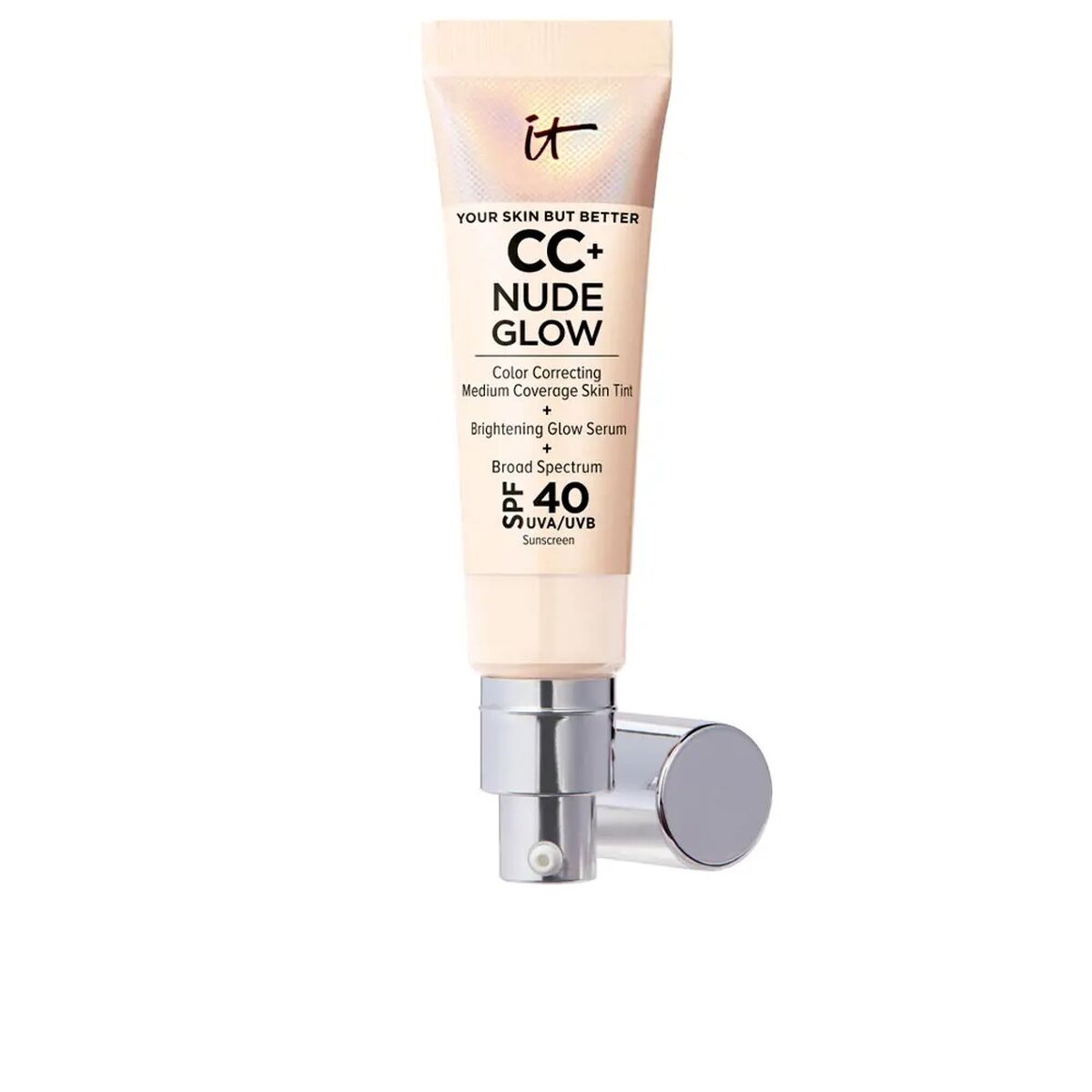 Crème Make-up Basis It Cosmetics CC+ Nude Glow Fair porcelain Spf 40 32 ml