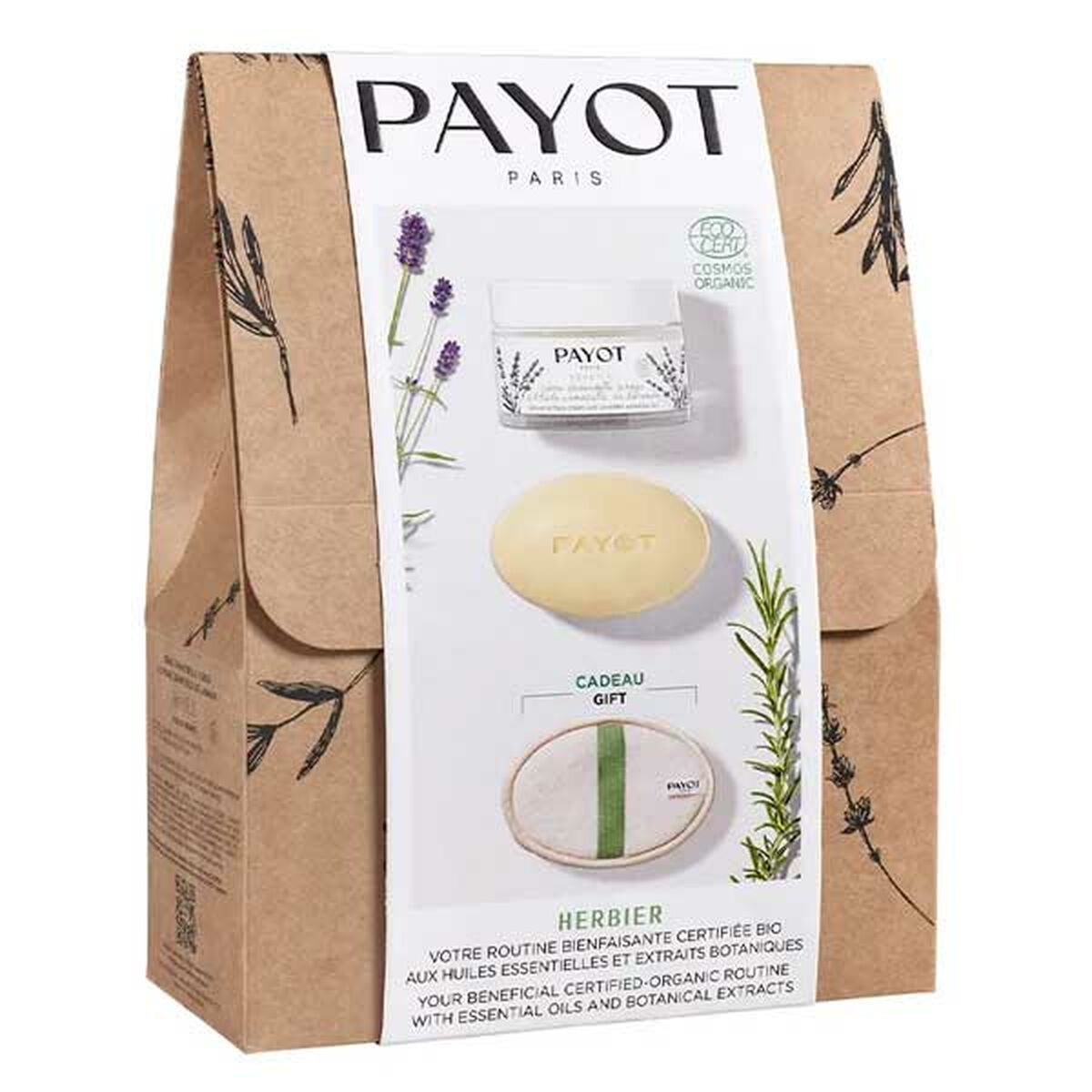 Gezichtsmake-Up Verwijderaar Payot Herbier Ritual 3 Onderdelen