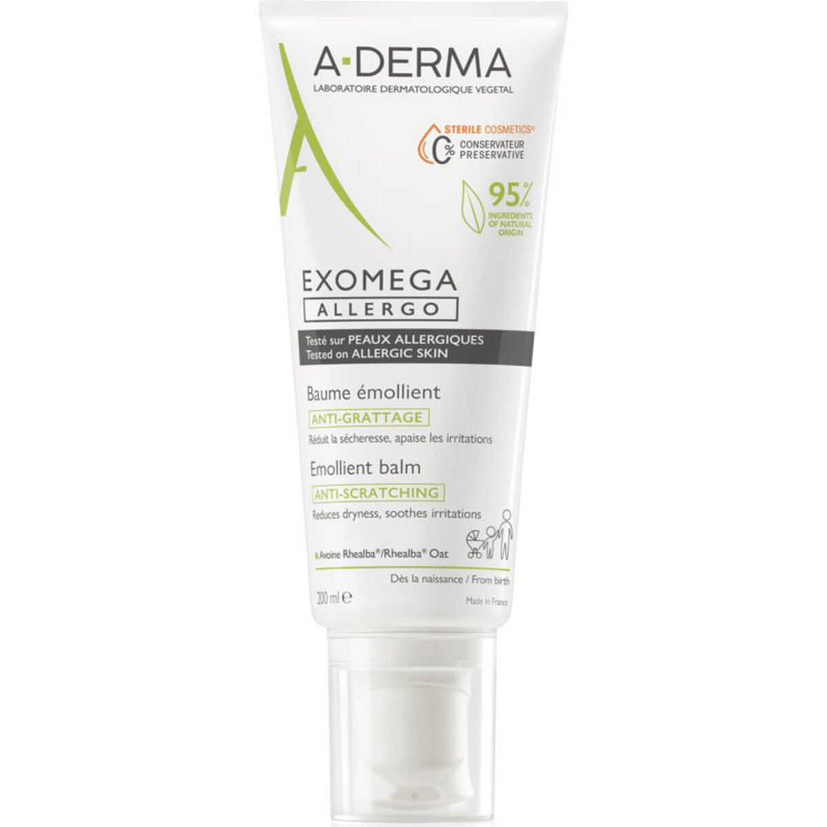 Gezichtscrème A-Derma Exomega Allergo 200 ml