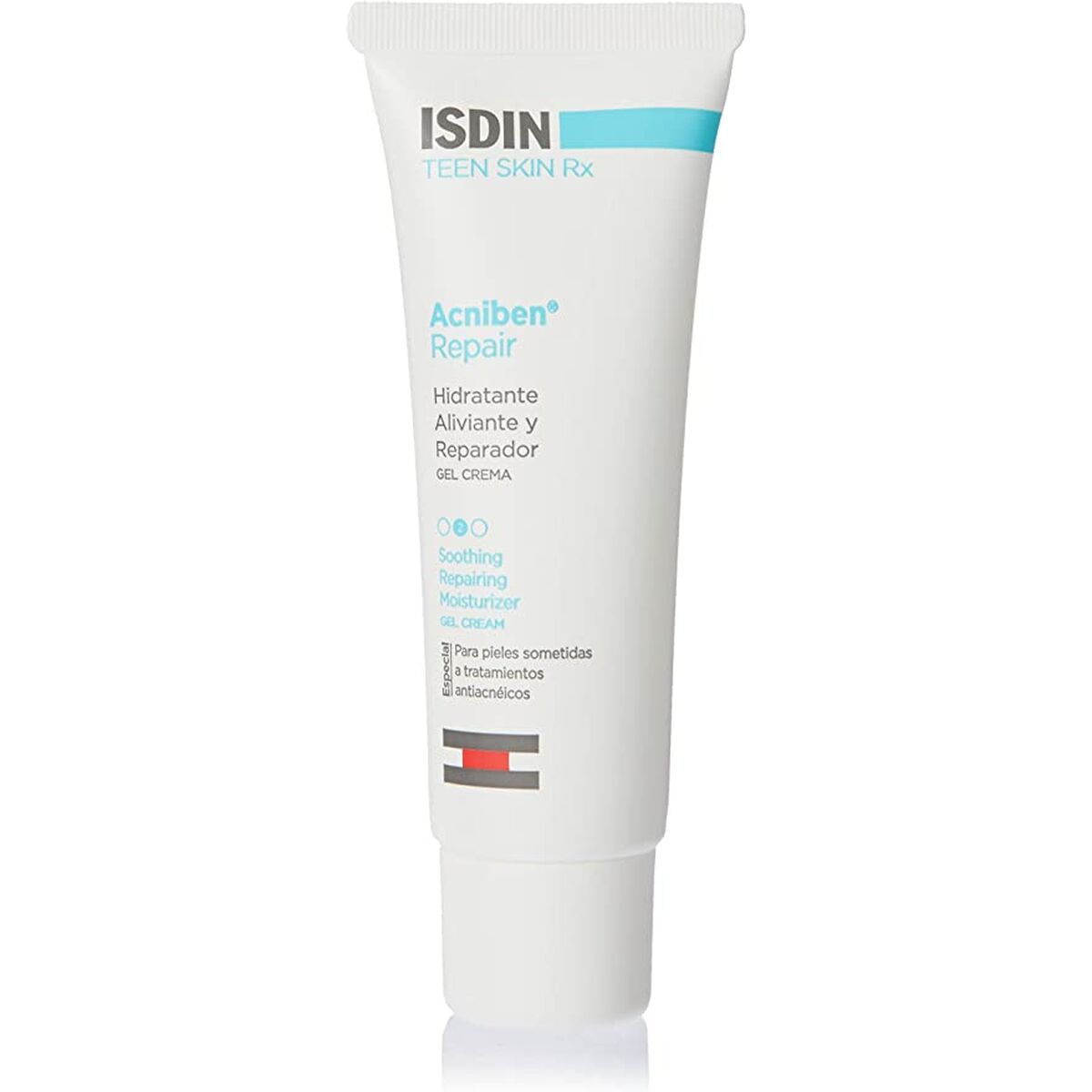 Herstellende Crème Isdin Acniben 40 ml Gel Verzachtend 3 Onderdelen - Schoonheid, Huidverzorging - Isdin