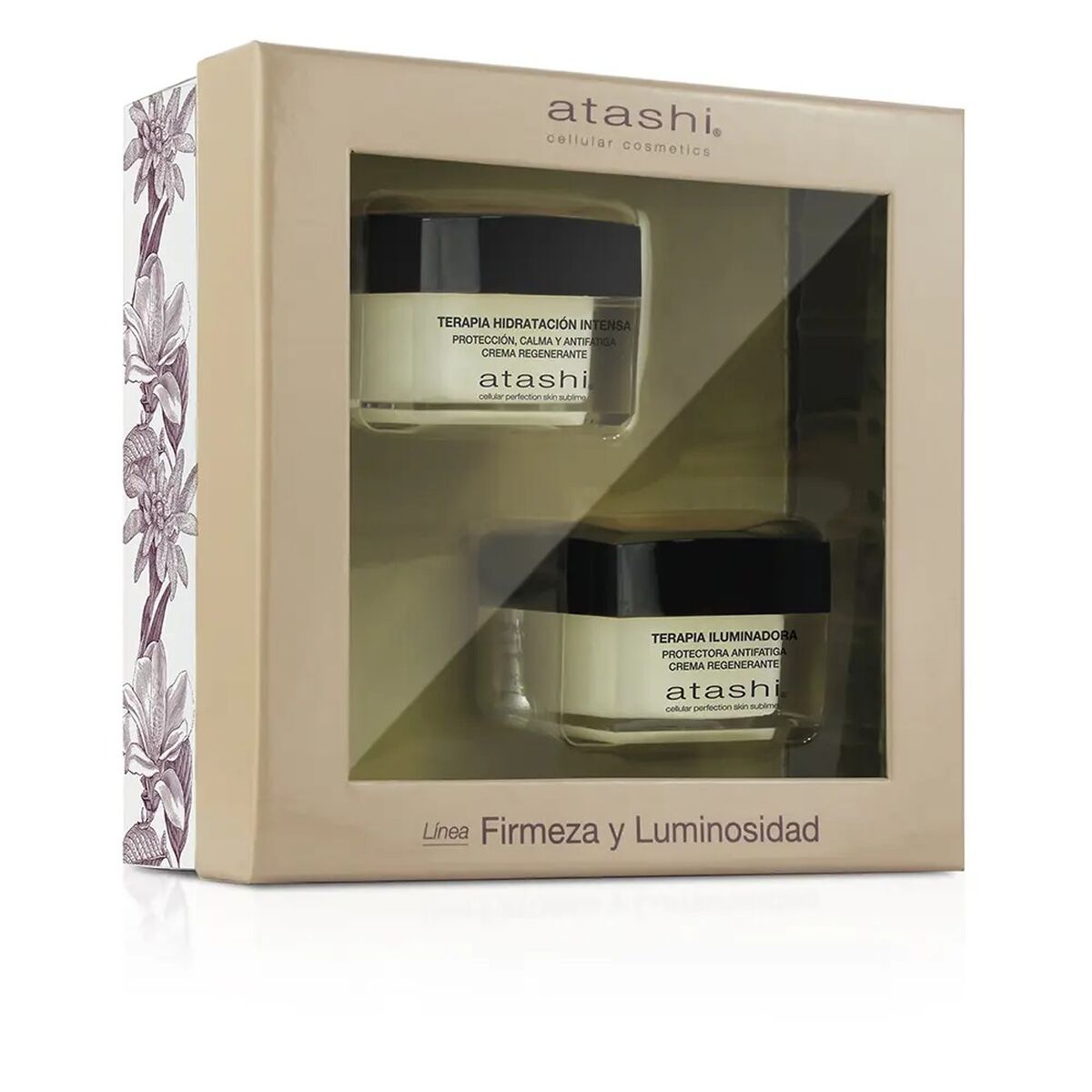 Cosmetica Set Atashi FIRMEZA Y LUMINOSIDAD 3 Onderdelen - Schoonheid, Huidverzorging - Atashi