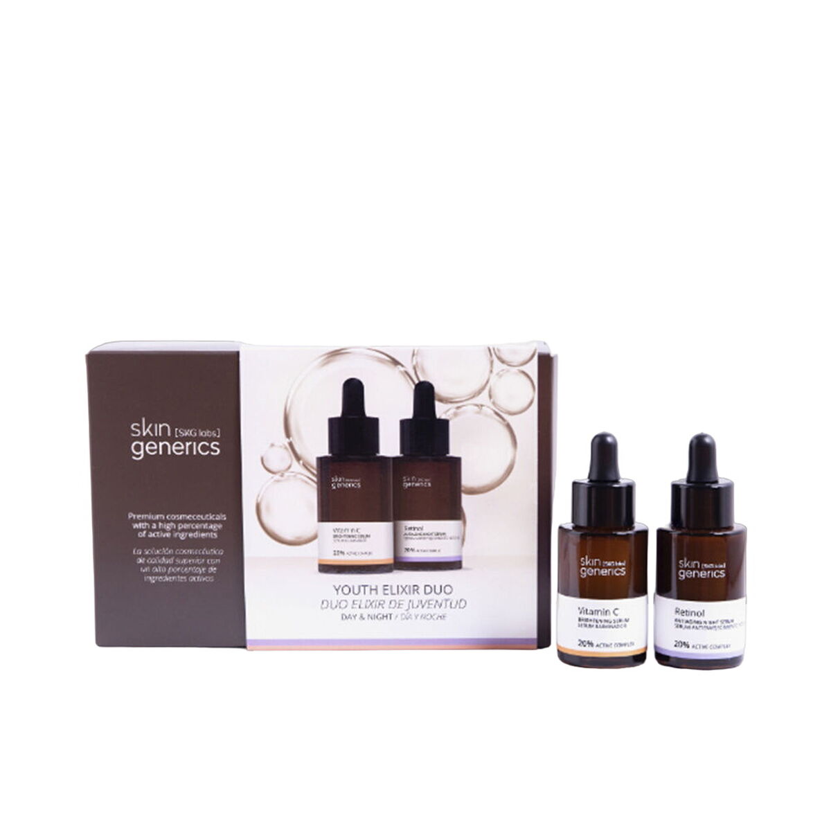 Cosmetica Set Skin Generics Youth Elixir 2 Onderdelen - Schoonheid, Huidverzorging - Skin Generics