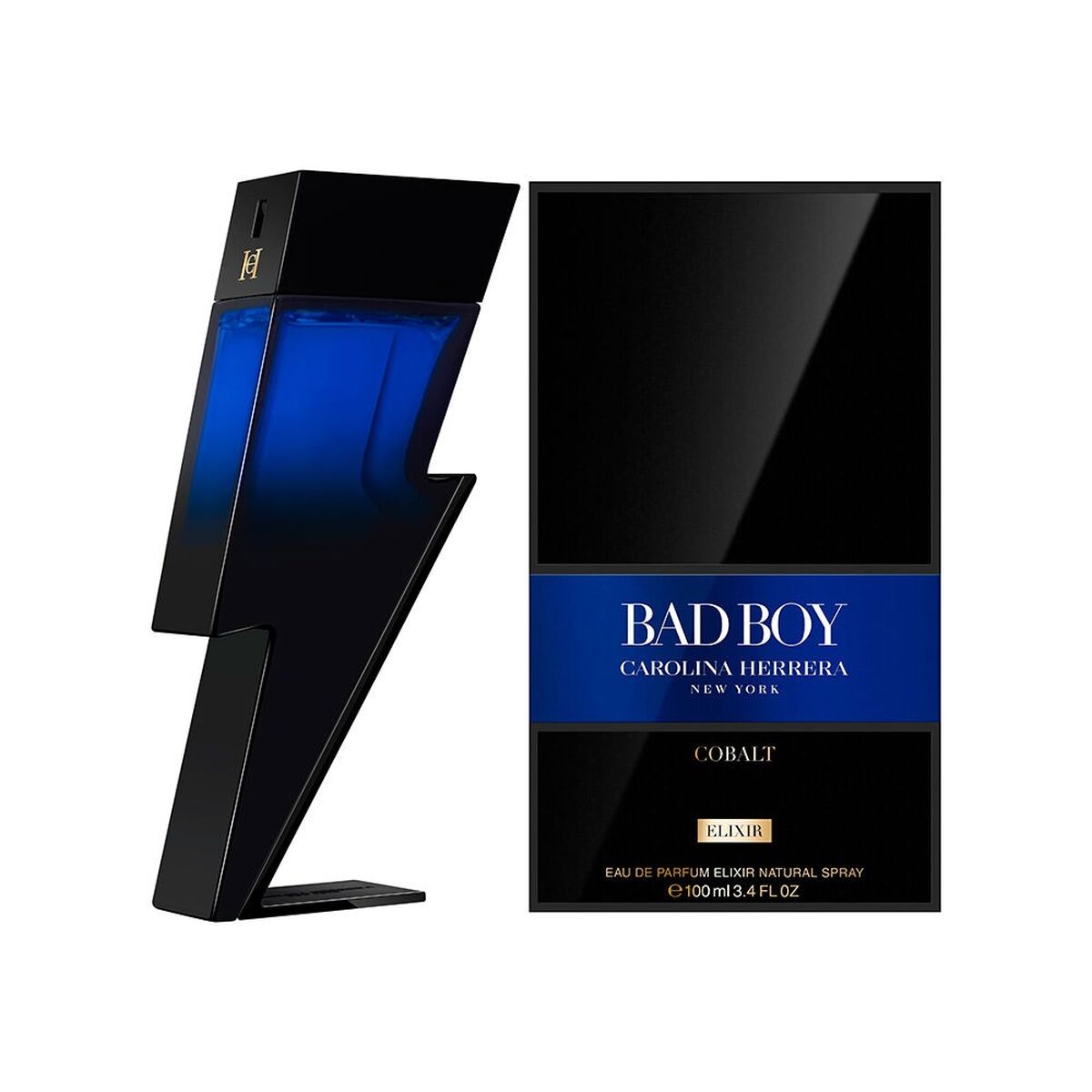 Herenparfum Carolina Herrera Bad Boy Cobalt Elixir EDP 100 ml - Schoonheid, Parfums en geuren - Carolina Herrera