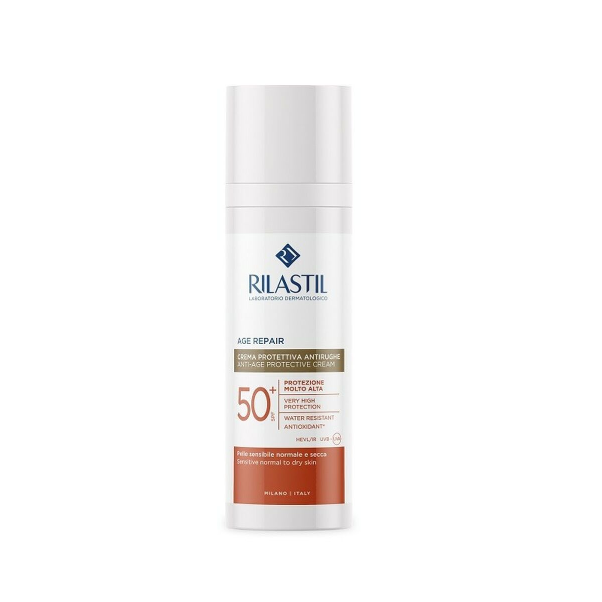 Zonnebrand crème Rilastil Age Repair Spf 50 Spf 50+ 50 ml Anti-Aging