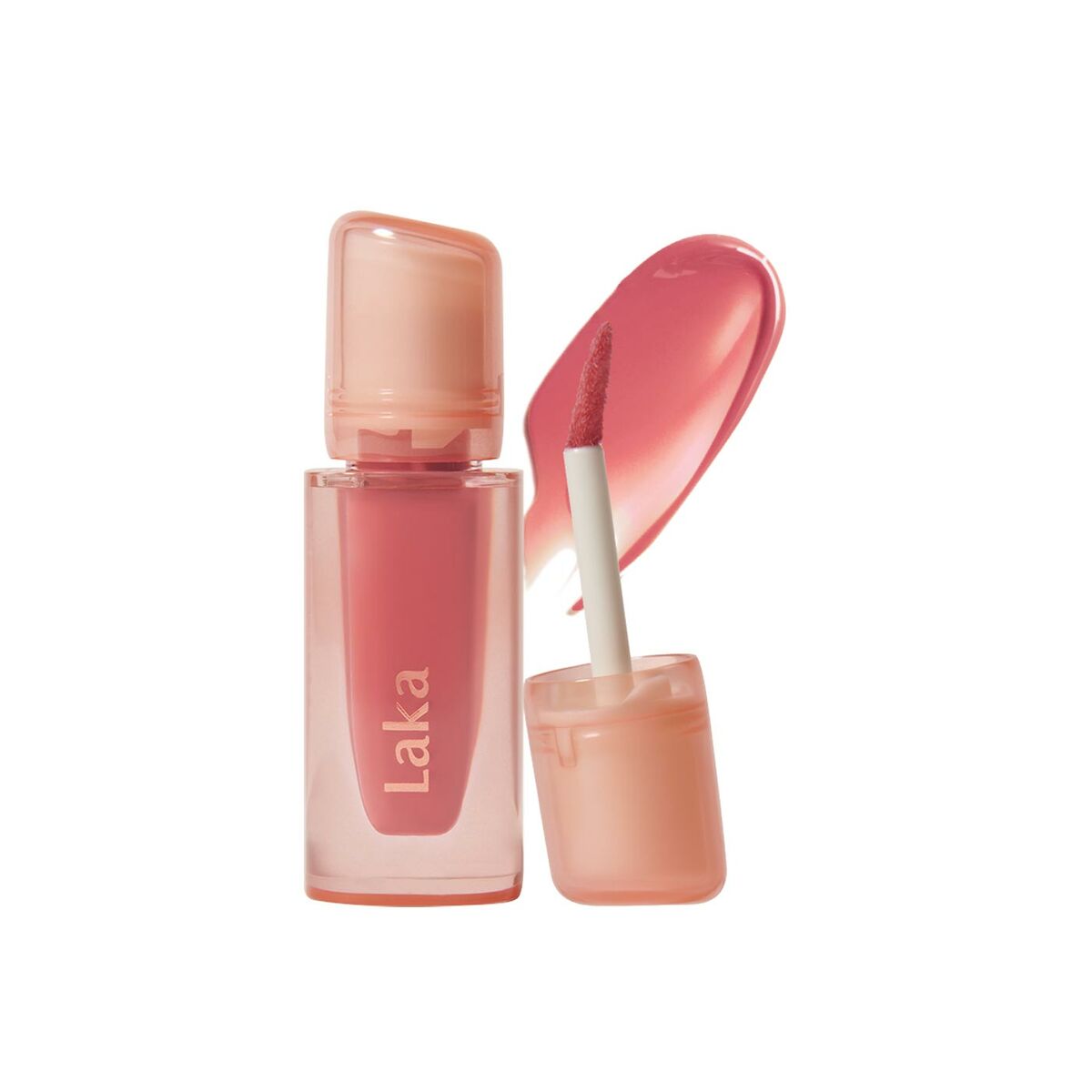 Lipgloss Laka JELLING NUDE Nº 303 Peach Ring Nº 303 - Peach Ring 4,5 g - Schoonheid, Make - up - Laka