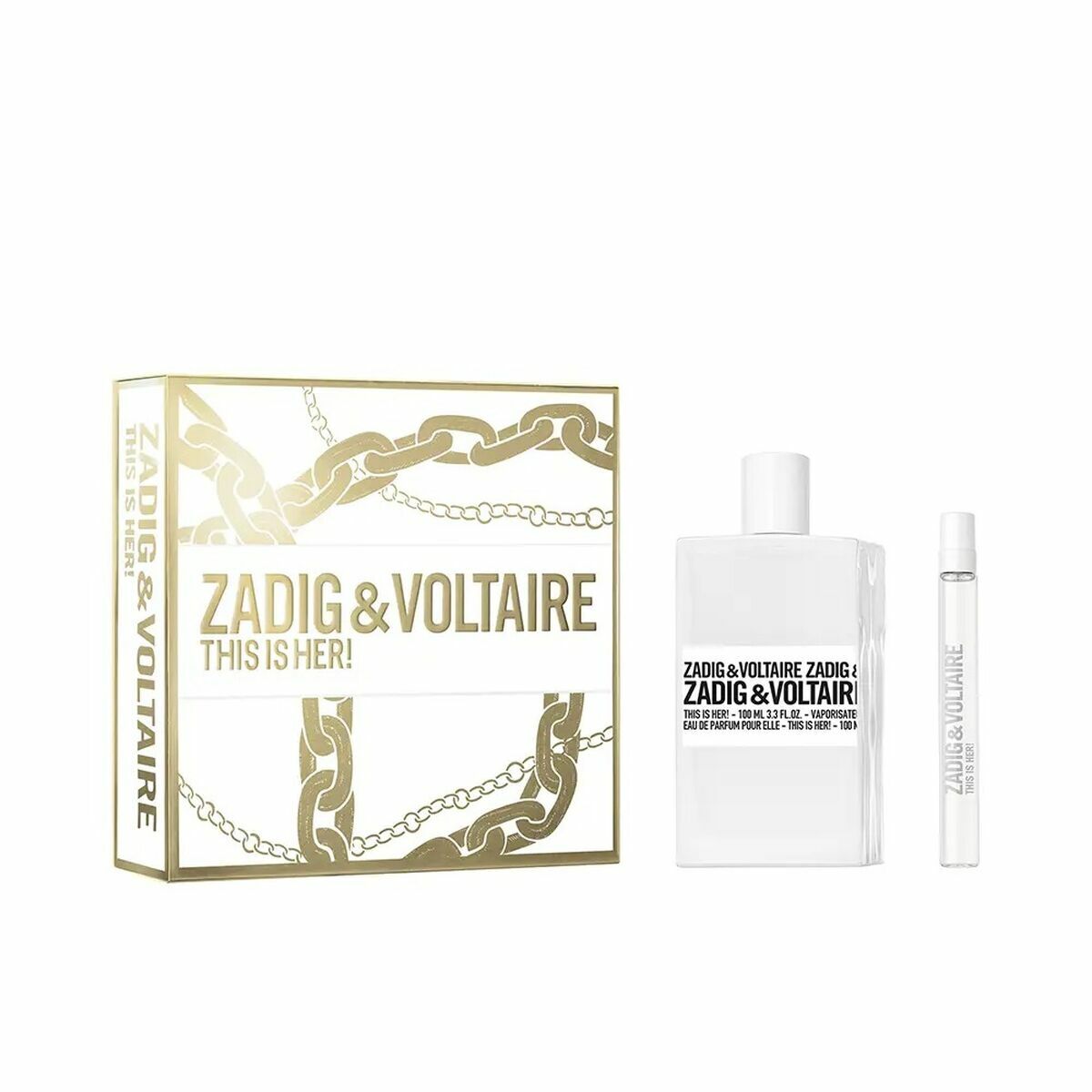 Parfumset voor Dames Zadig & Voltaire This Is Her! 2 Onderdelen