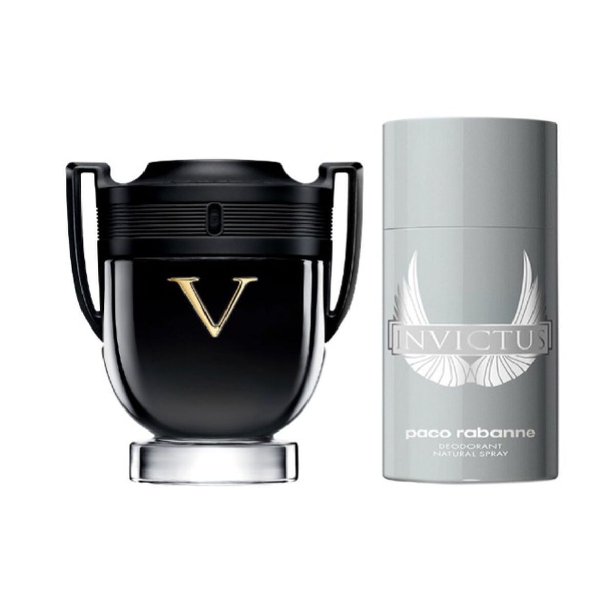 Parfumset voor Heren Paco Rabanne INVICTUS EDP 2 Onderdelen