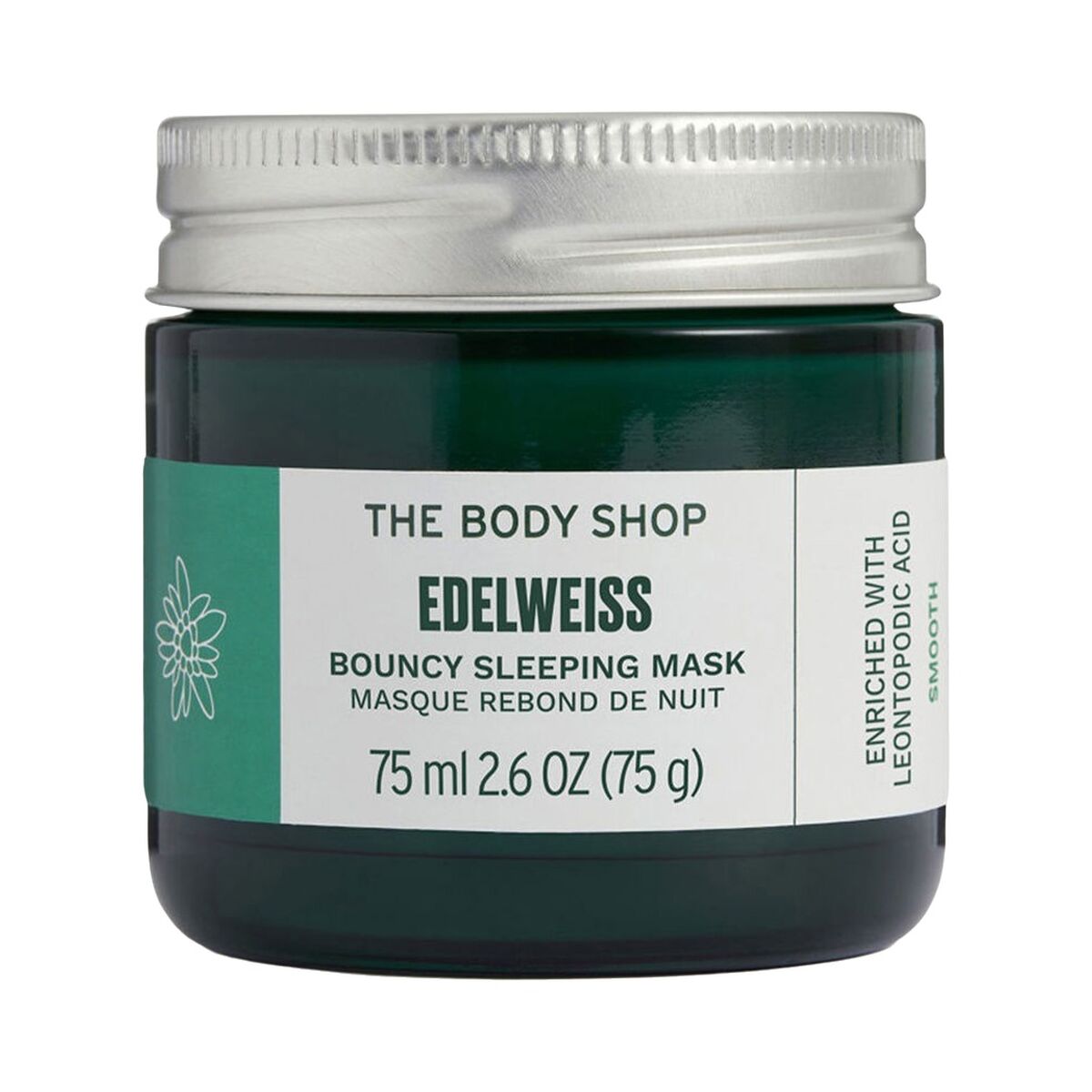 Hydrateren Nachtmasker The Body Shop EDELWEISS 75 ml