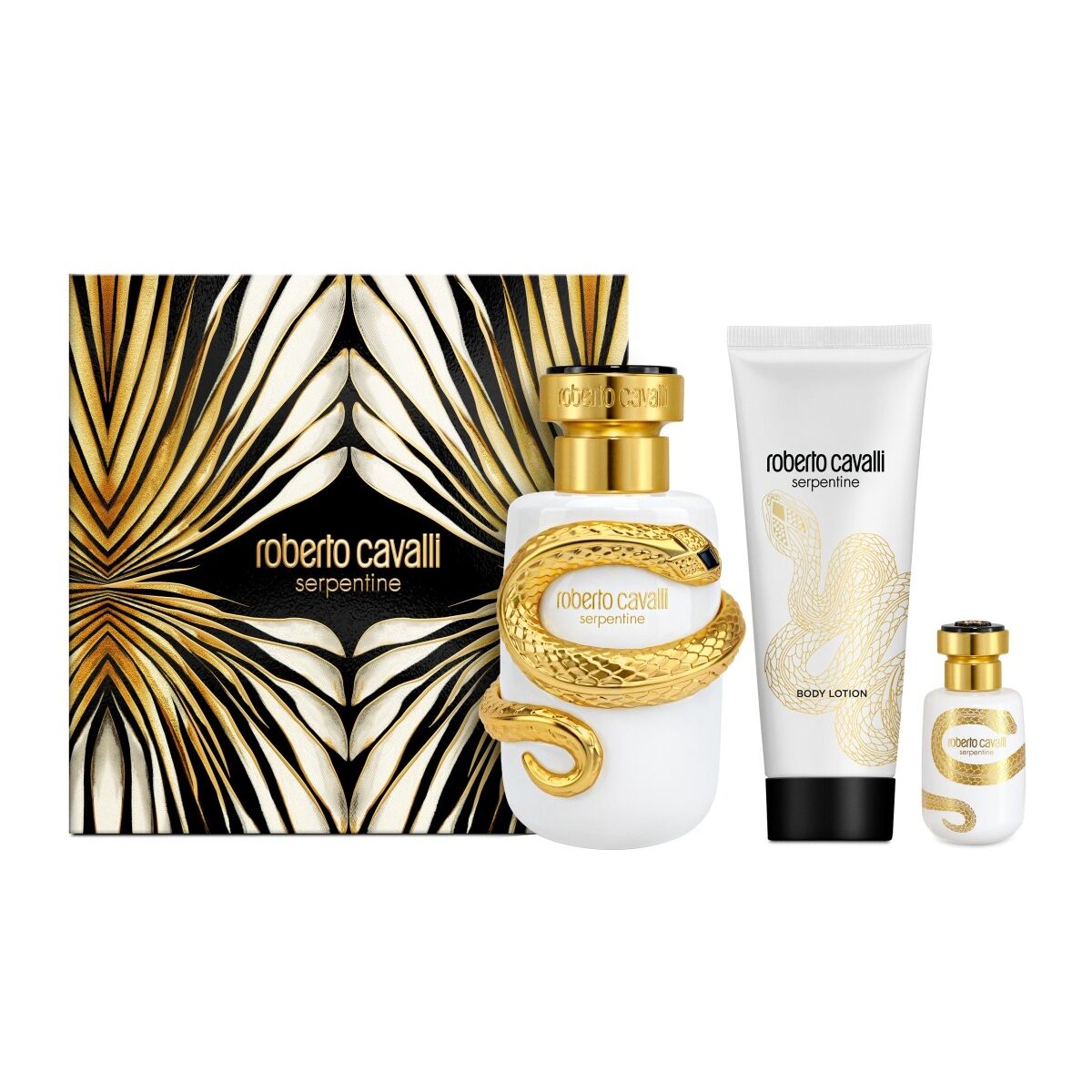 Parfumset voor Dames Roberto Cavalli SERPENTINE 3 Onderdelen - Schoonheid, Parfums en geuren - Roberto Cavalli