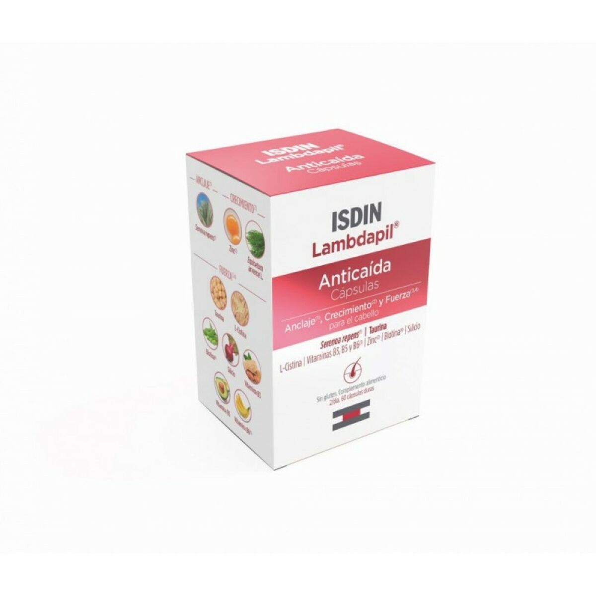 Capsules Isdin 53 Anti-Haarverlies Kuur (60 Stuks)