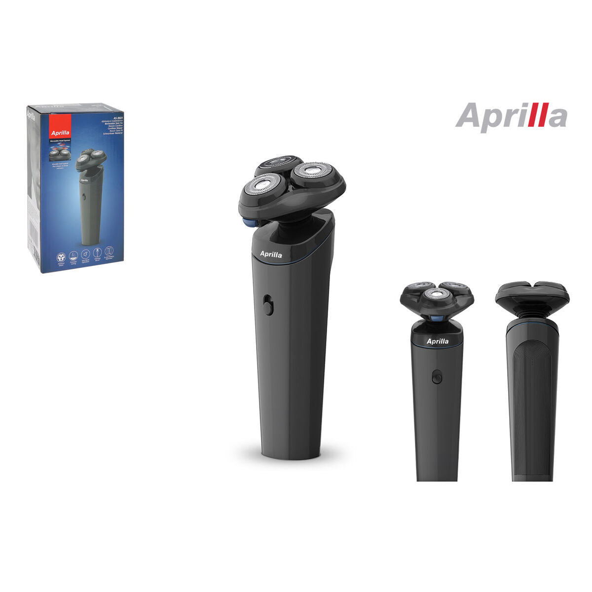 Elektrisch sScheerapparaat Aprilla Zwart (6 Stuks) - Schoonheid, Scheren en ontharen - Aprilla