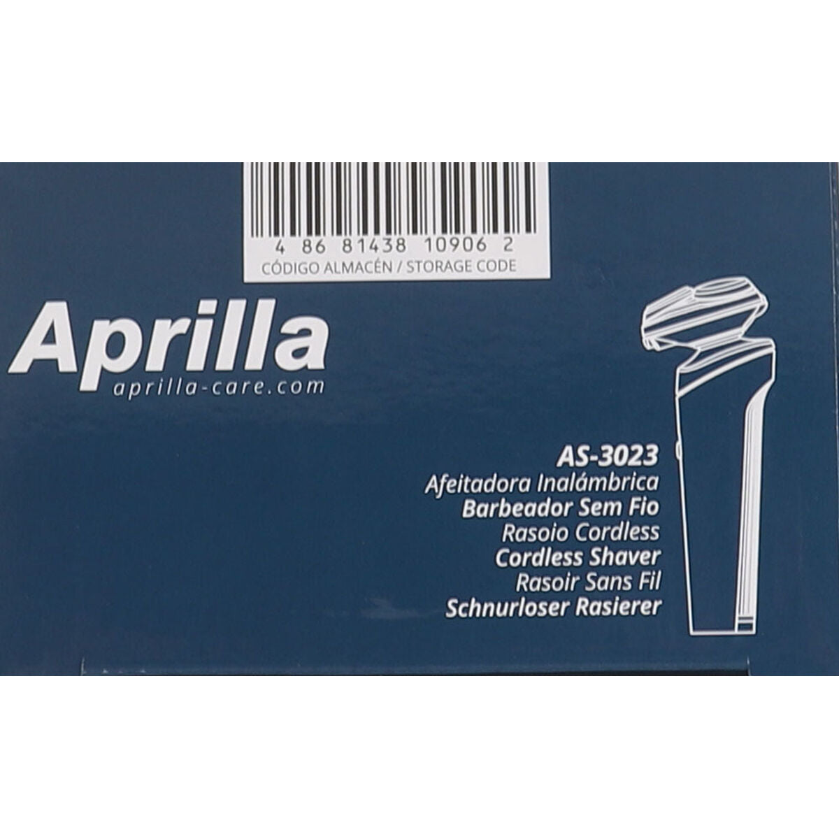 Elektrisch sScheerapparaat Aprilla Zwart (6 Stuks) - Schoonheid, Scheren en ontharen - Aprilla