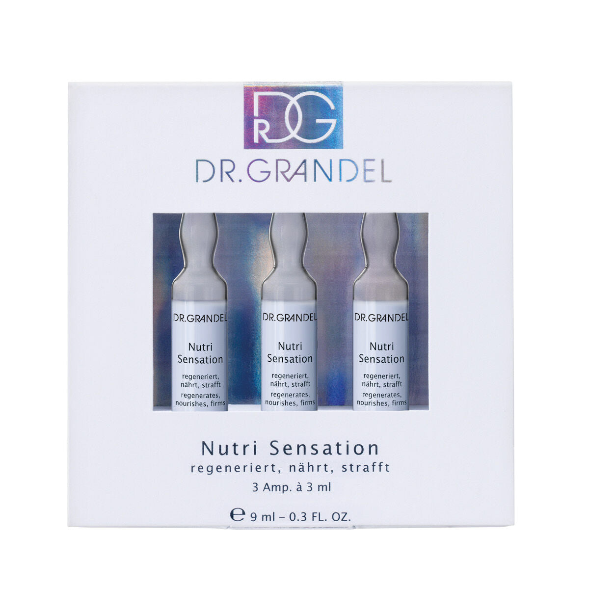 Ampullen Dr. Grandel Nutri Sensation 9 ml Verstevigende 3 Stuks