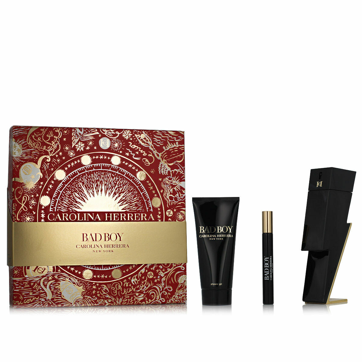 Parfumset voor Heren Carolina Herrera EDT 3 Onderdelen - Schoonheid, Parfums en geuren - Carolina Herrera