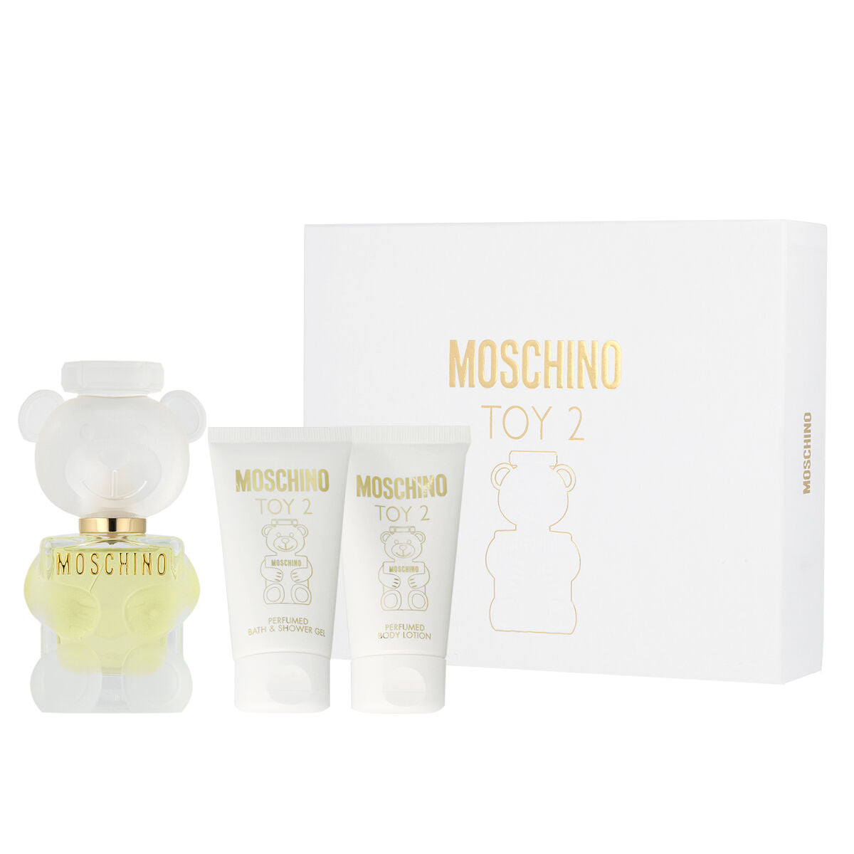 Parfumset voor Heren Moschino Toy 2 EDP 3 Onderdelen