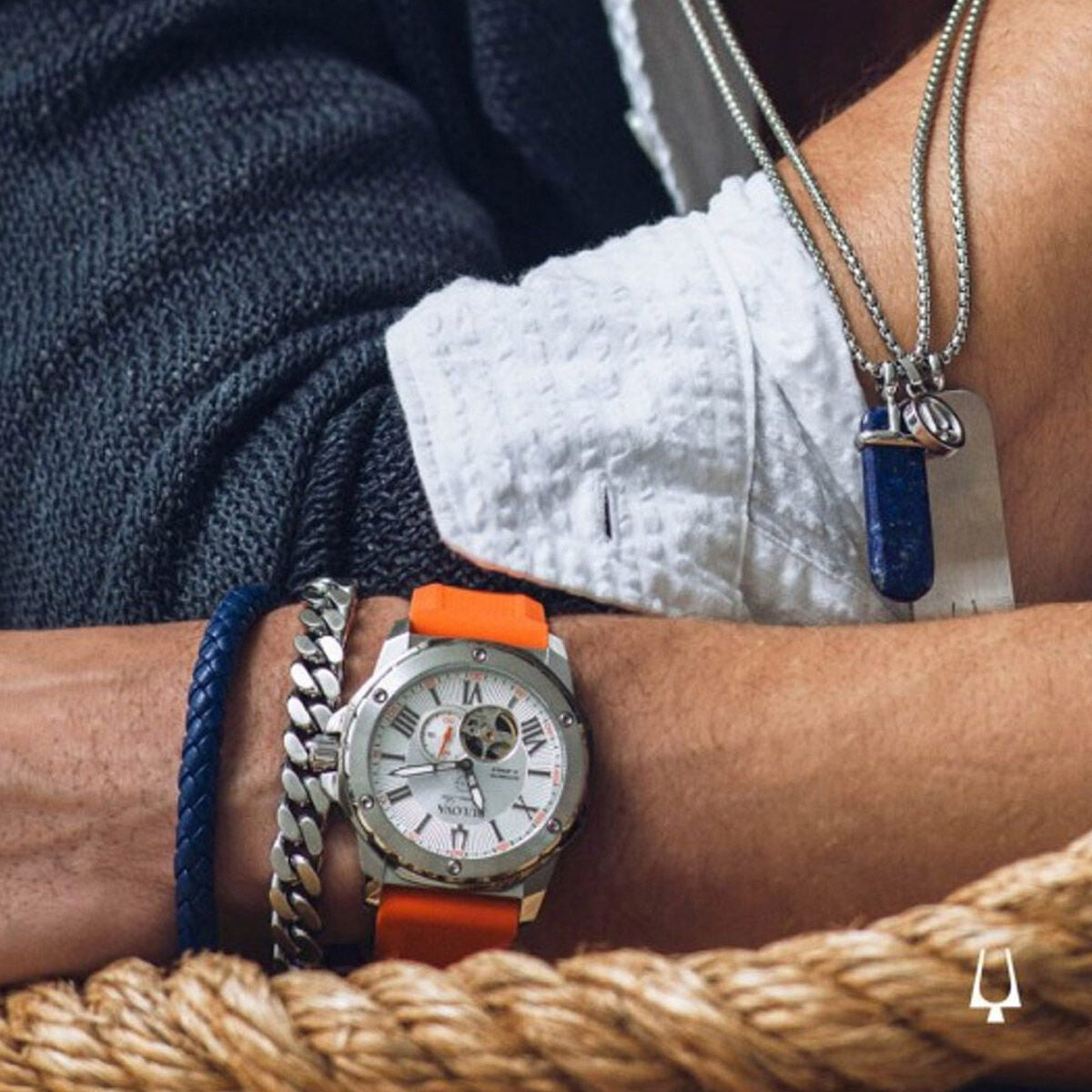 Horloge Heren Bulova 98A226