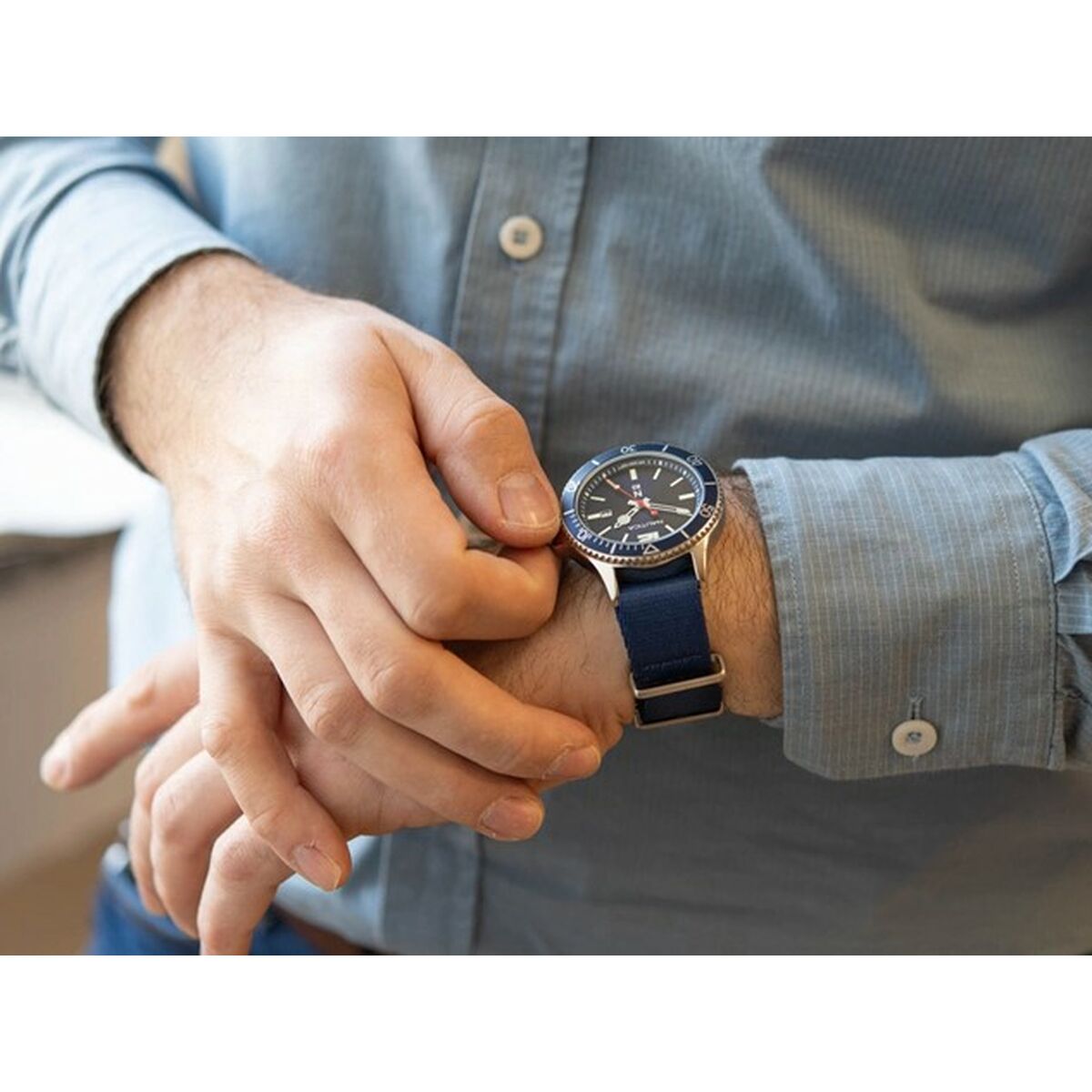 Horloge Heren Nautica NAPABS904 (Ø 43 mm) - Klokken, Heren - Nautica
