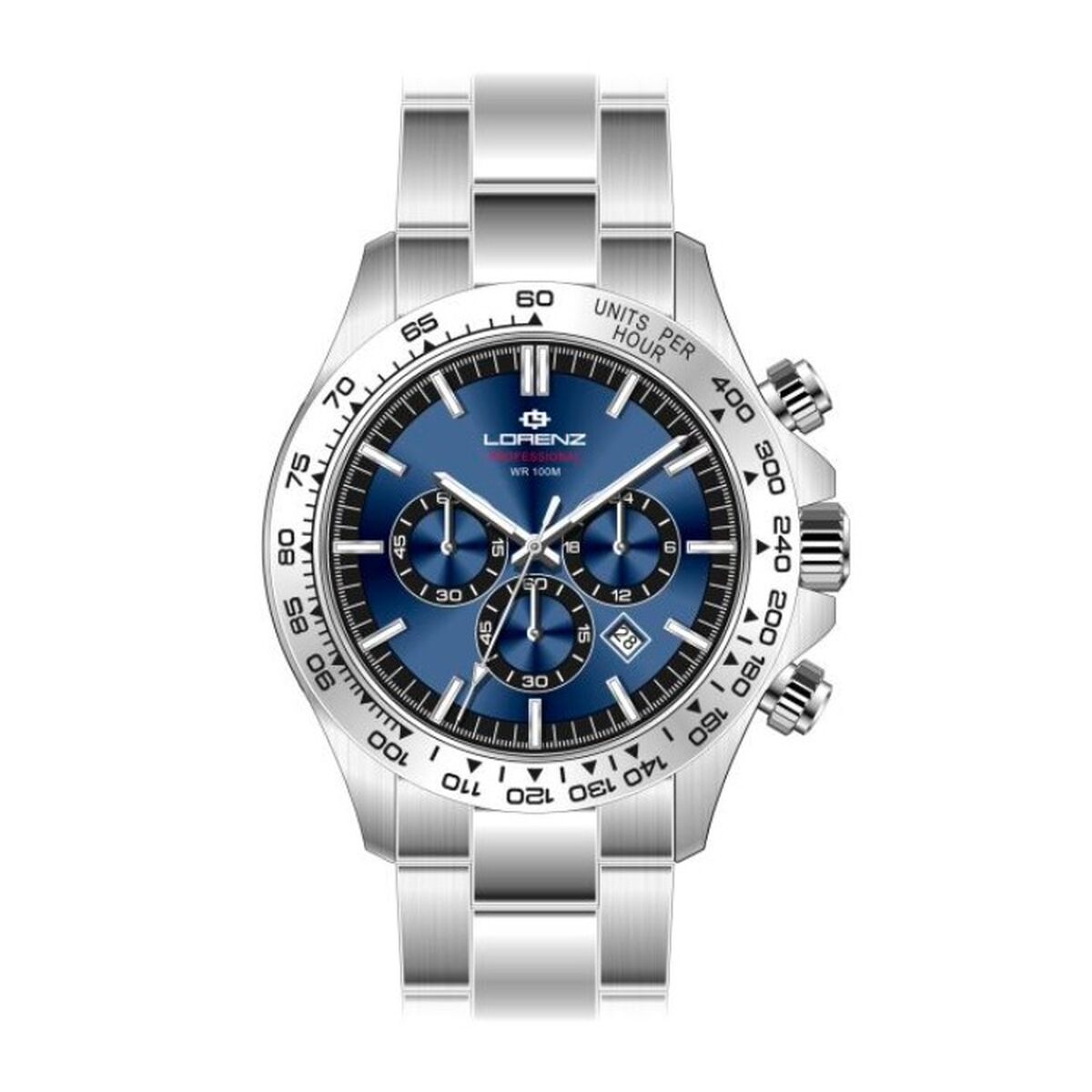 Horloge Heren Lorenz 26175CC Zilverkleurig (Ø 43 mm)