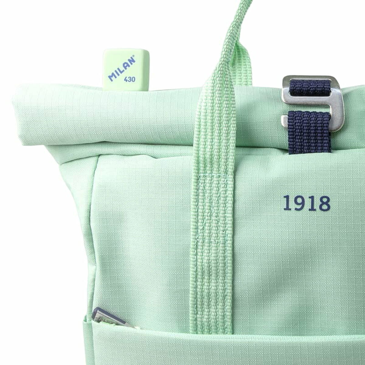 Casual Rugtas Milan Serie 1918 Groen 42 x 29 x 11 cm - Bagage, Rugzakken - Milan