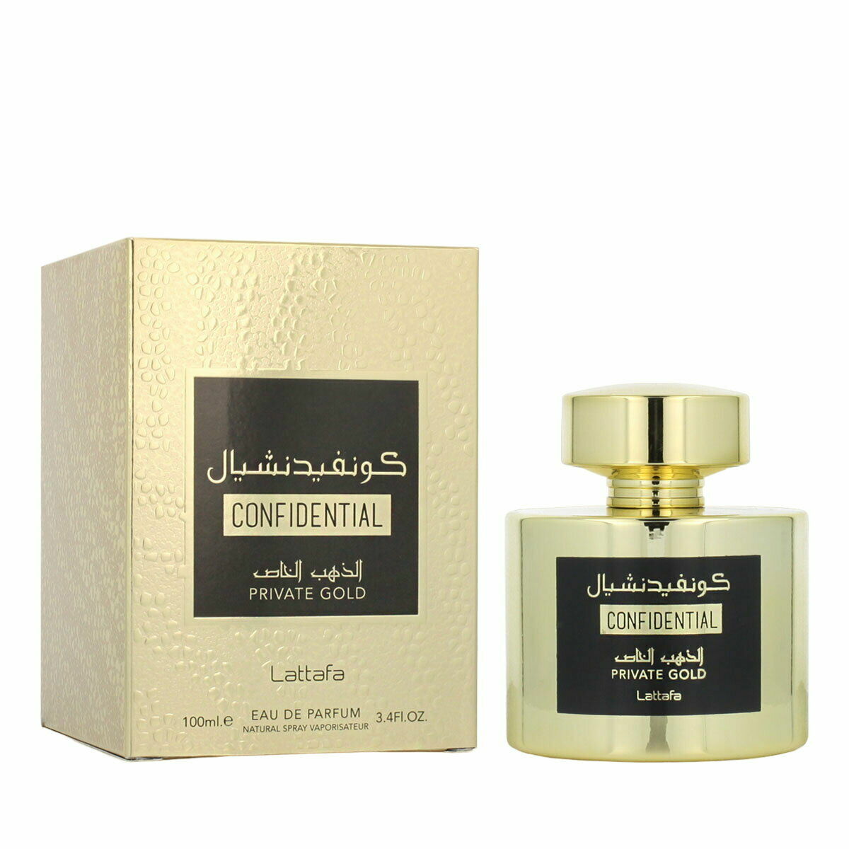 Uniseks Parfum Lattafa CONFIDENTIAL PRIVATE GOLD