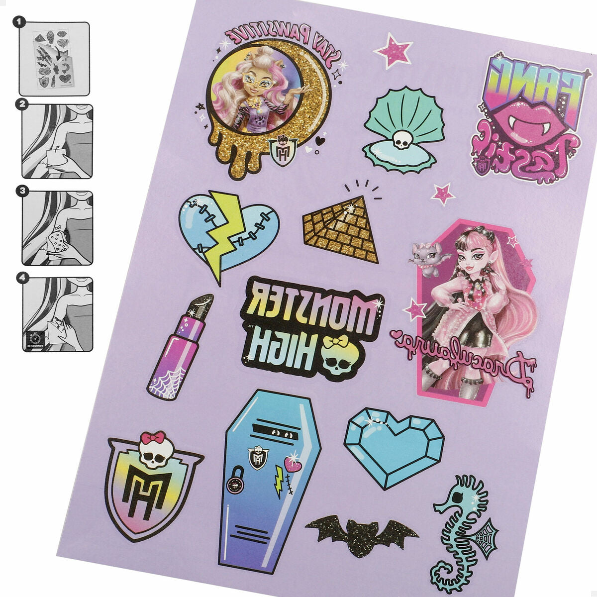 Schoonheidsset Monster High (6 Stuks)