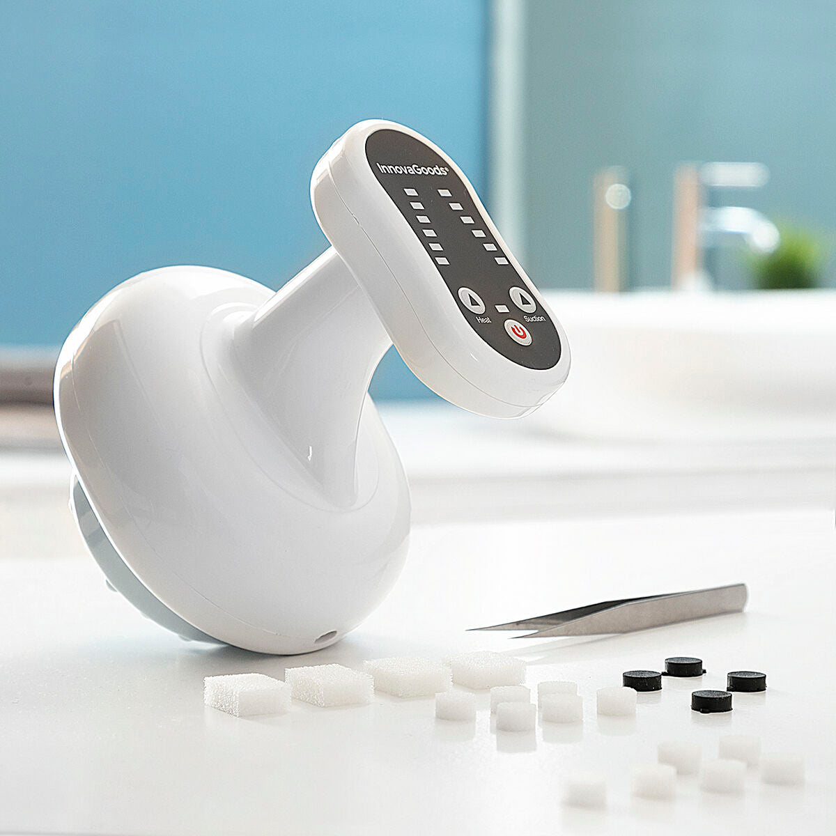 Oplaadbare anti - cellulitis zuig - en warmtemassager Cellout InnovaGoods - Gezondheid en persoonlijke verzorging, Welzijn - InnovaGoods