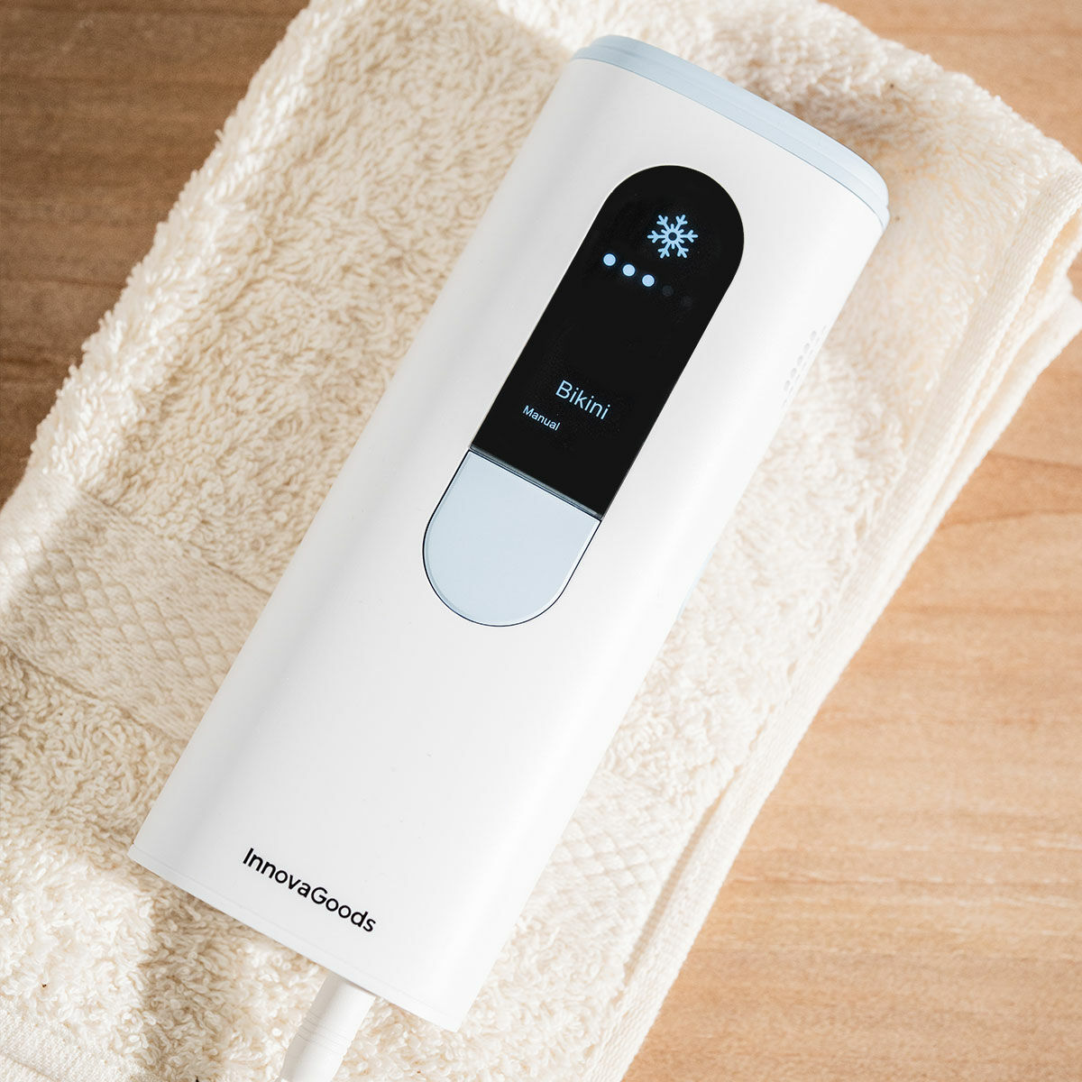 Epilator met Gepulseerd Licht, Koude Functie en Accessoires Kulepil InnovaGoods - Schoonheid, Scheren en ontharen - InnovaGoods