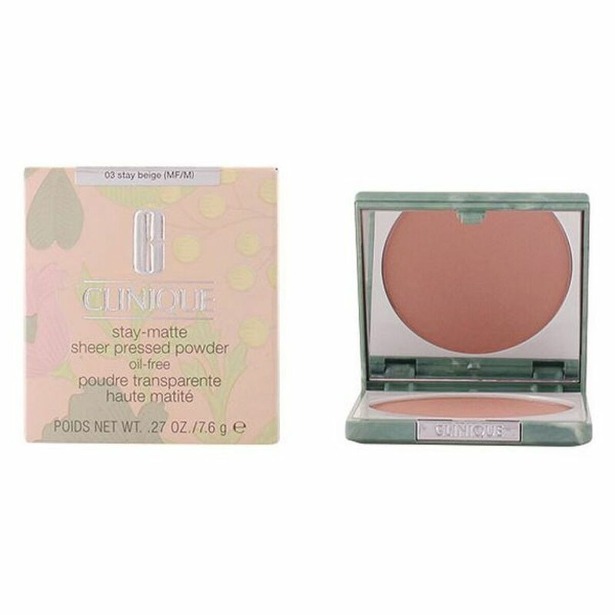 Compact Make - Up Clinique AEP01448 Nº 03 - Stay Beige 7,6 g - Schoonheid, Make - up - Clinique