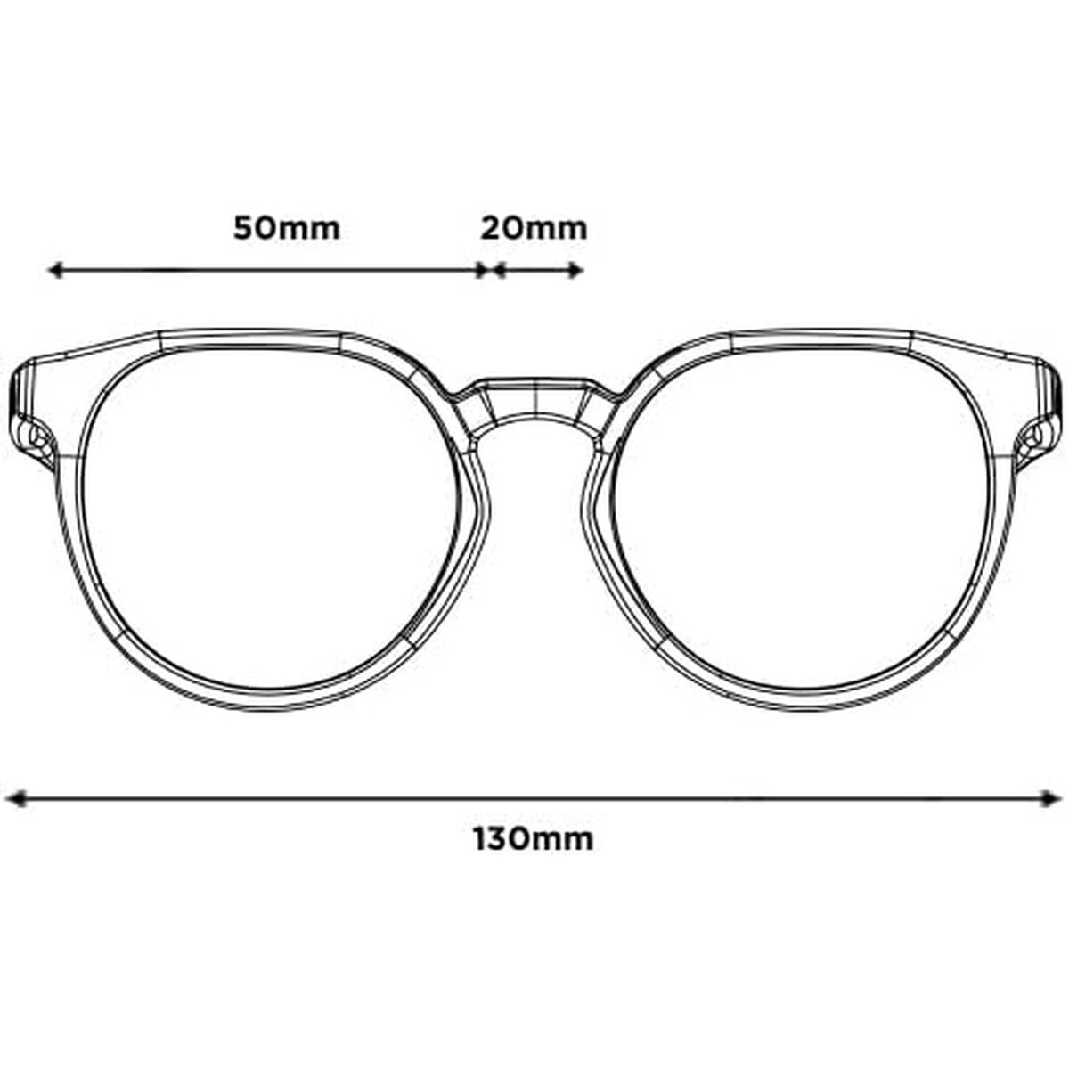 Zonnebril Uniseks Bollé BS015007 Ø 50 mm - Sieraden, Unisex voor volwassene - Bollé