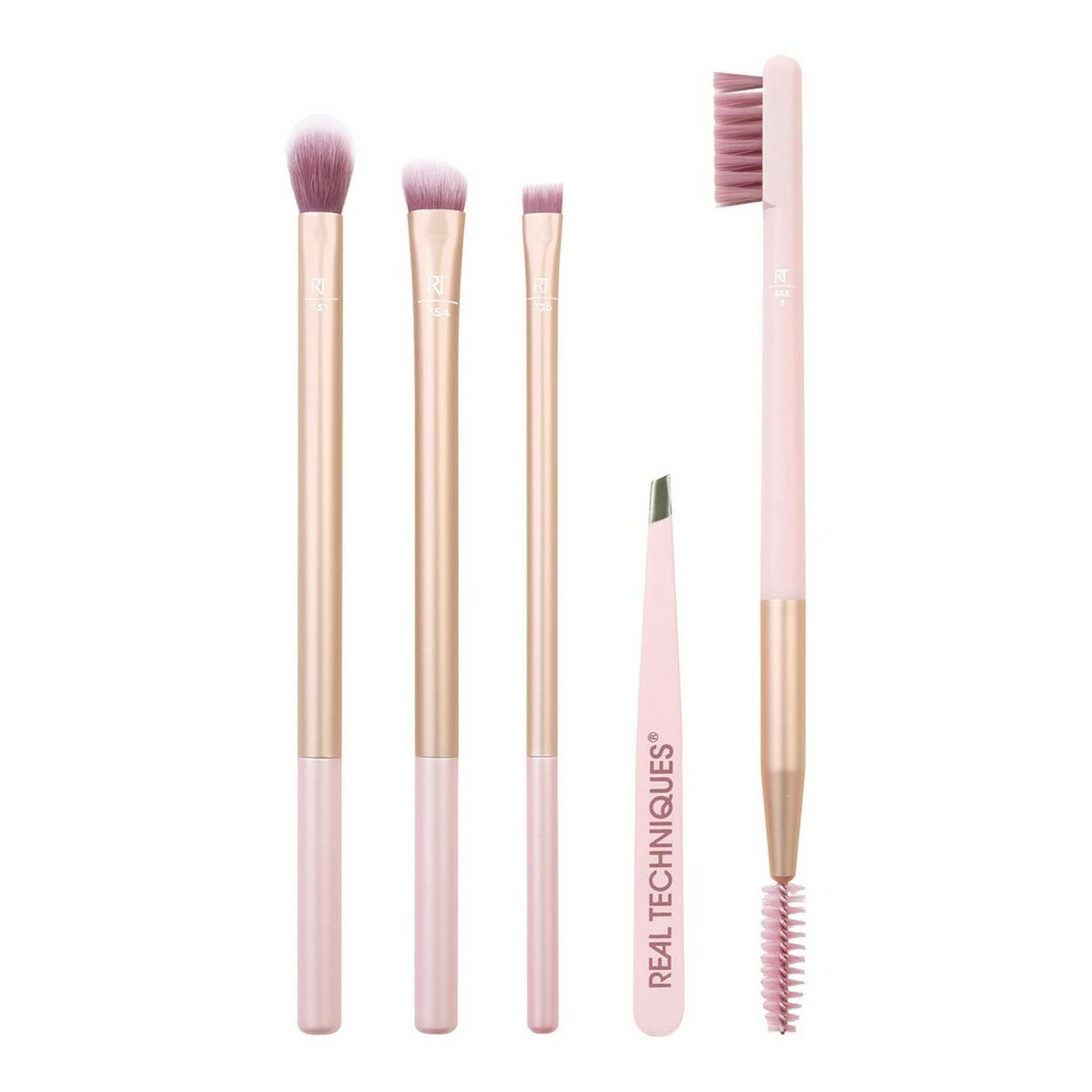Make - up Borstel set Real Techniques Natural Beauty Eye 5 Onderdelen (5 pcs) - Schoonheid, Gebruiksvoorwerpen en accessoires - Real Techniques