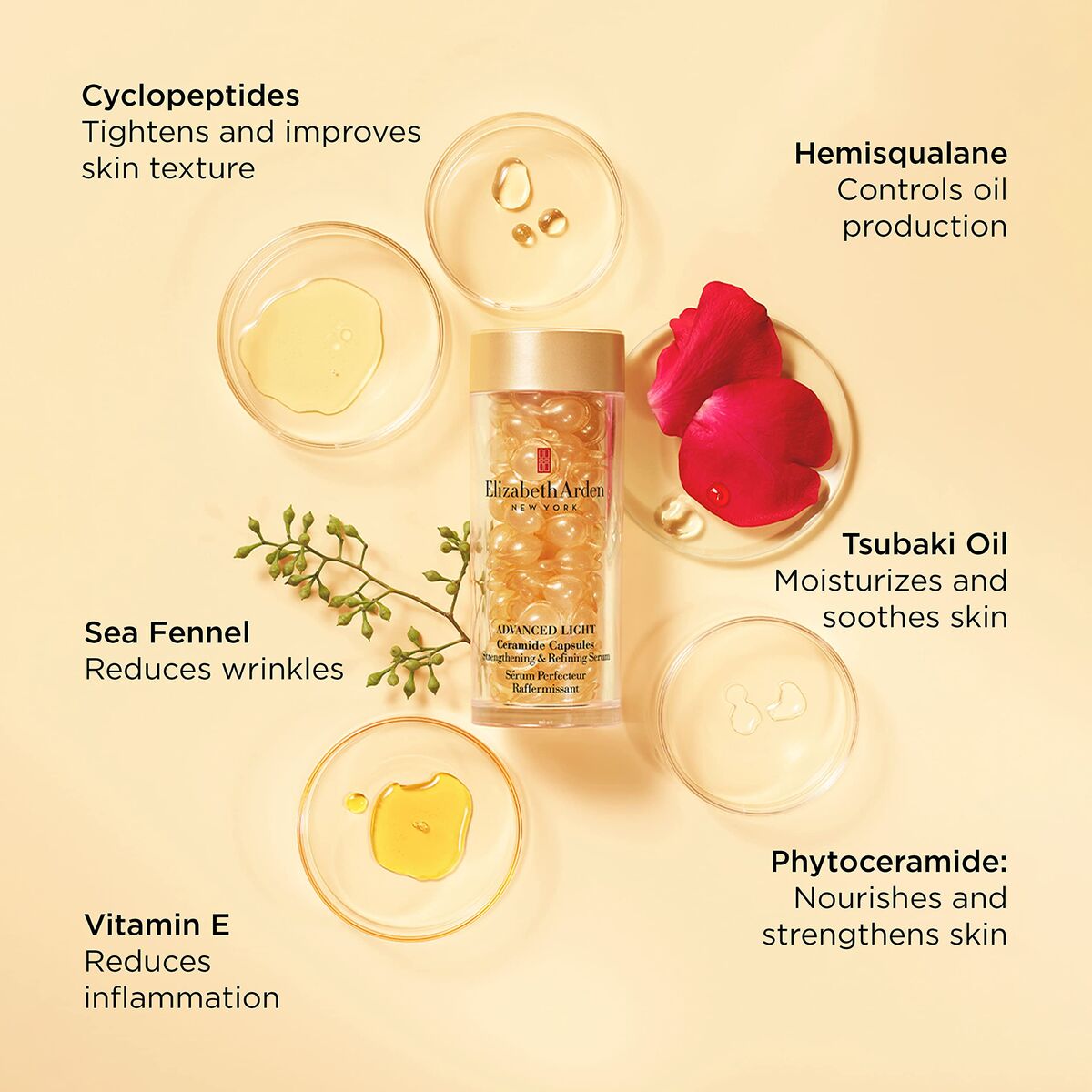 Anti - Veroudering Capsules Elizabeth Arden ADVANCED LIGHT CERAMIDE - Schoonheid, Huidverzorging - Elizabeth Arden