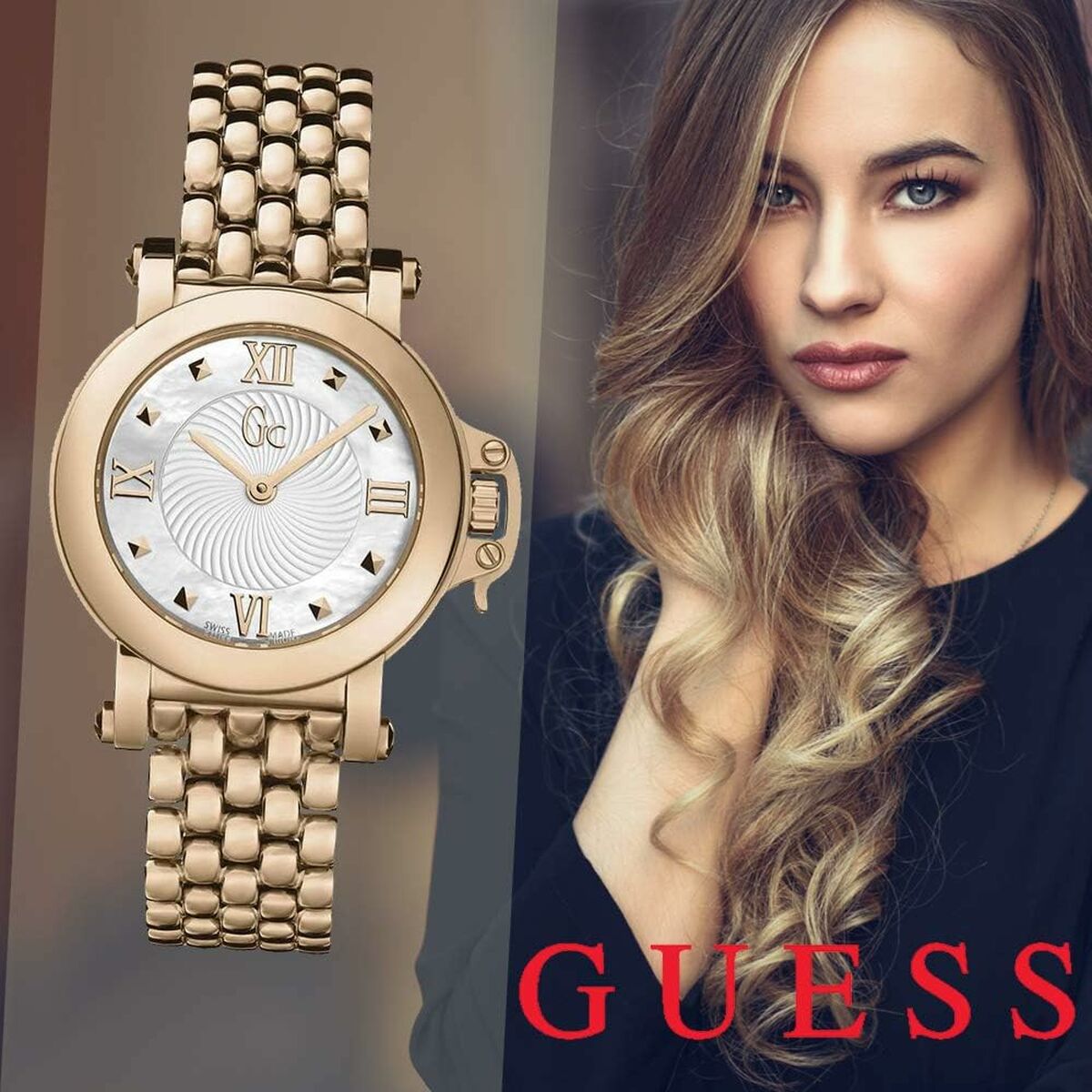 Horloge Dames Guess FEMME BIJOU (Ø 44 mm) - Klokken, Vrouwen - Guess