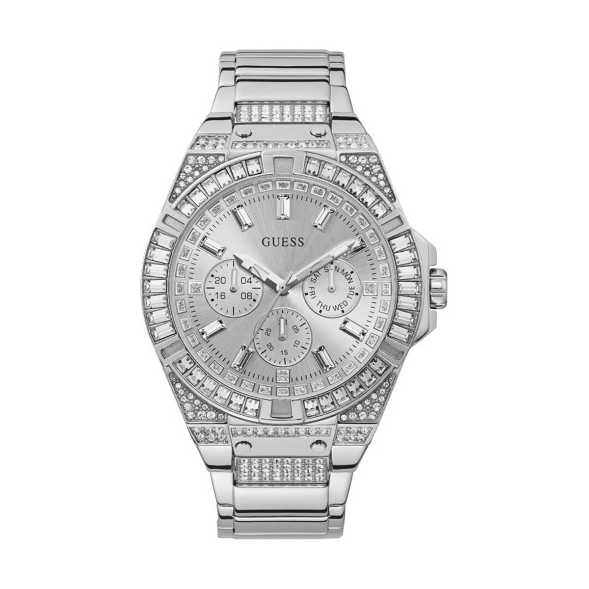 Horloge Uniseks Guess GW0209G1 (Ø 47 mm) - Klokken, Unisex voor volwassenen - Guess