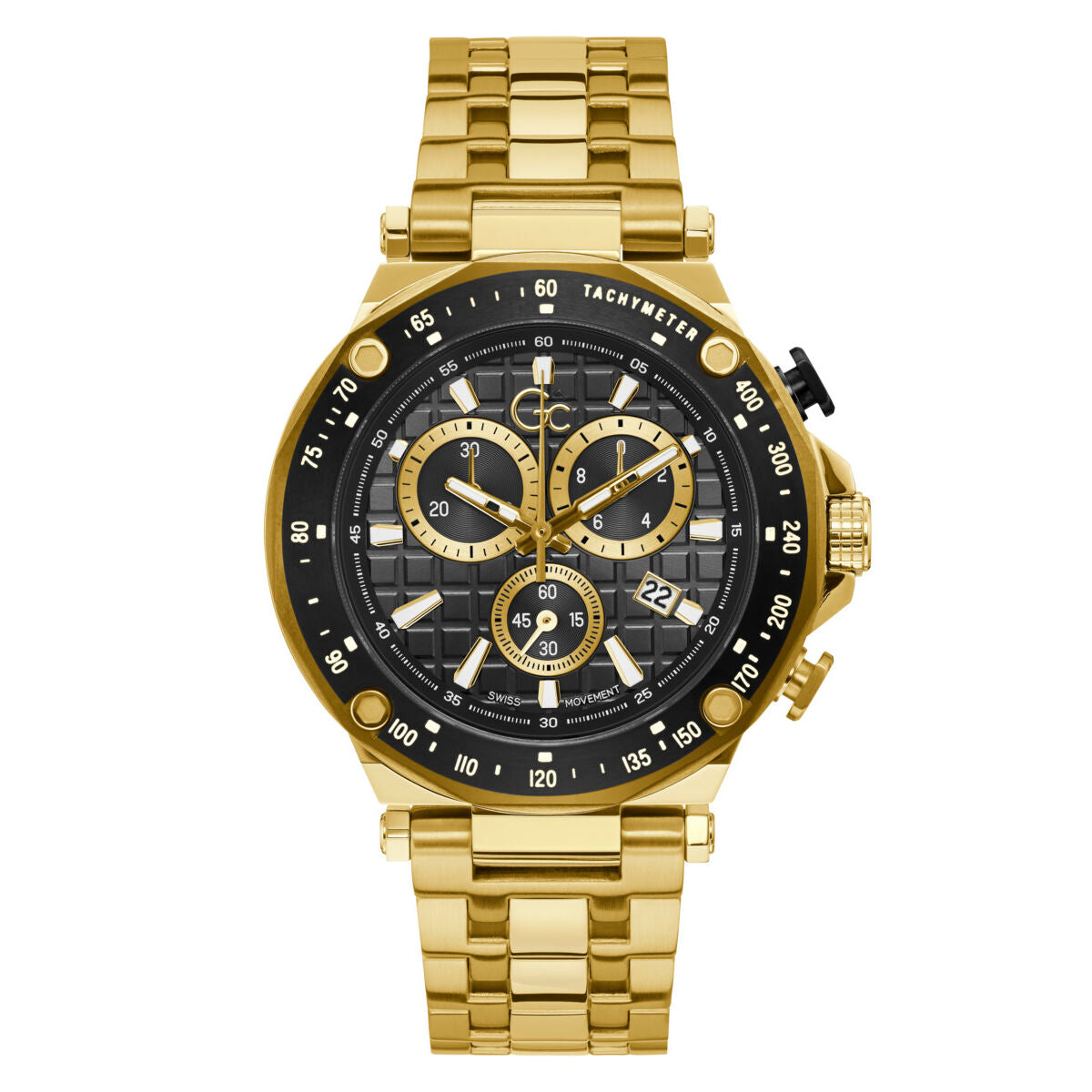 Horloge Heren Guess Y81001G2MF Zwart - Klokken, Heren - Guess