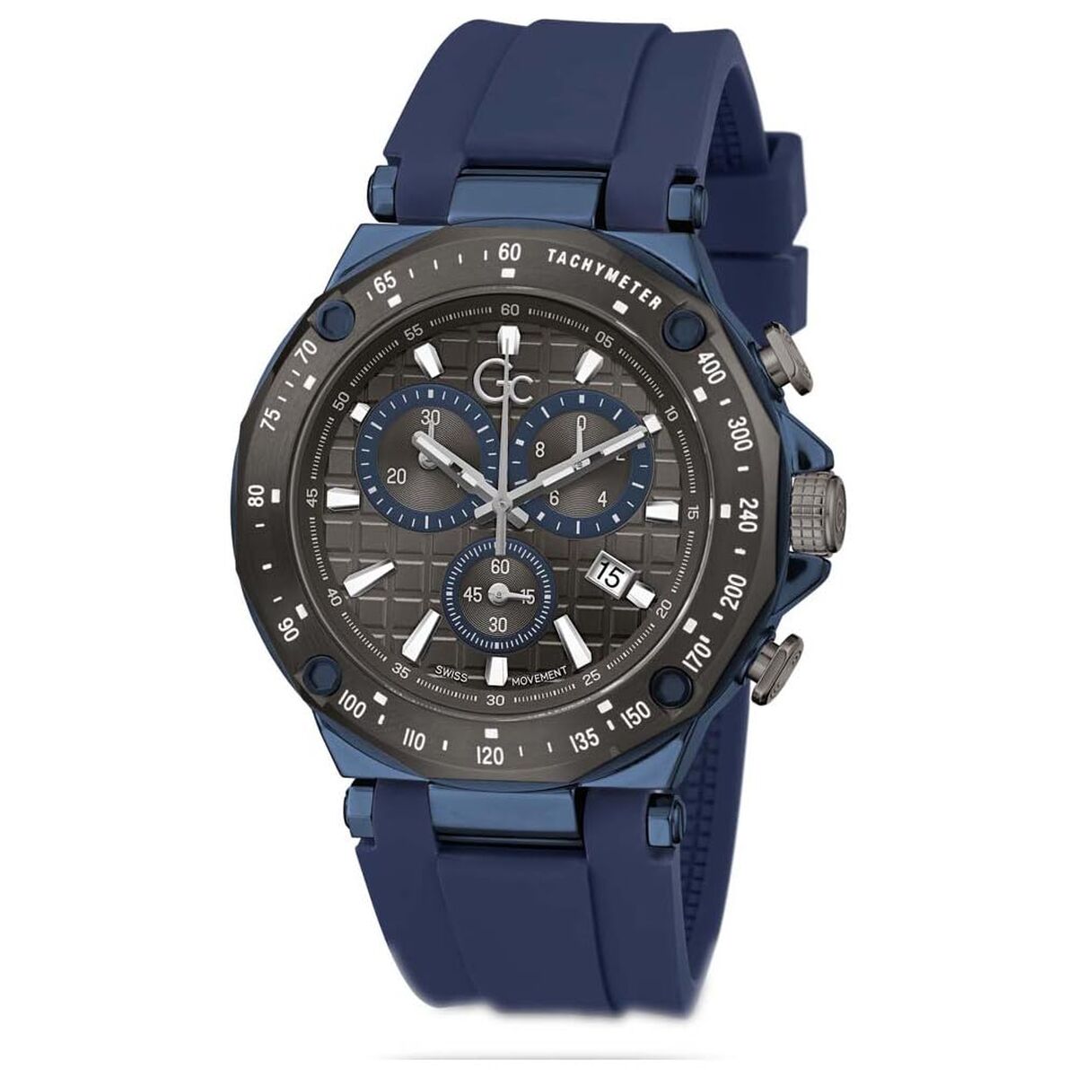 Horloge Heren GC Watches Y81006G5MF (Ø 44 mm) - Klokken, Heren - GC Watches
