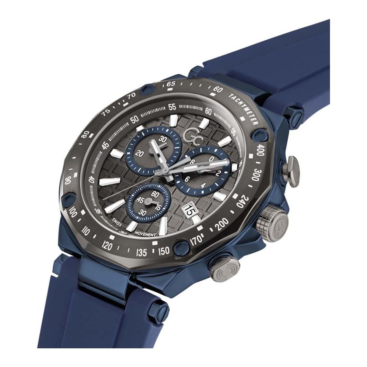 Horloge Heren GC Watches Y81006G5MF (Ø 44 mm) - Klokken, Heren - GC Watches