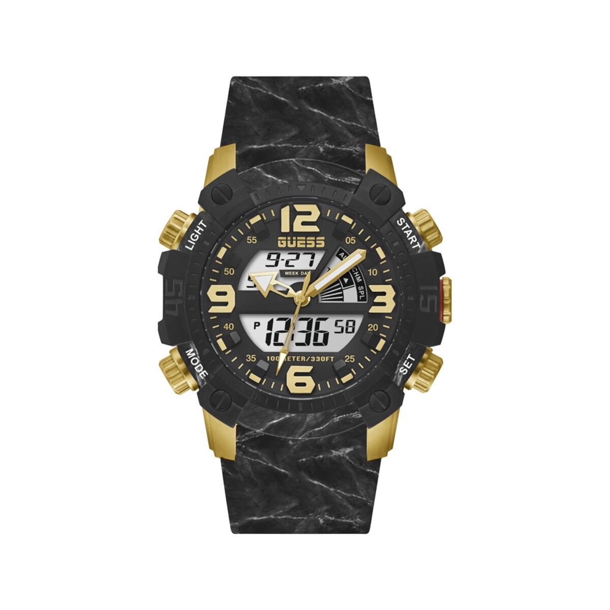 Horloge Heren Guess GW0421G2 Zwart - Klokken, Heren - Guess