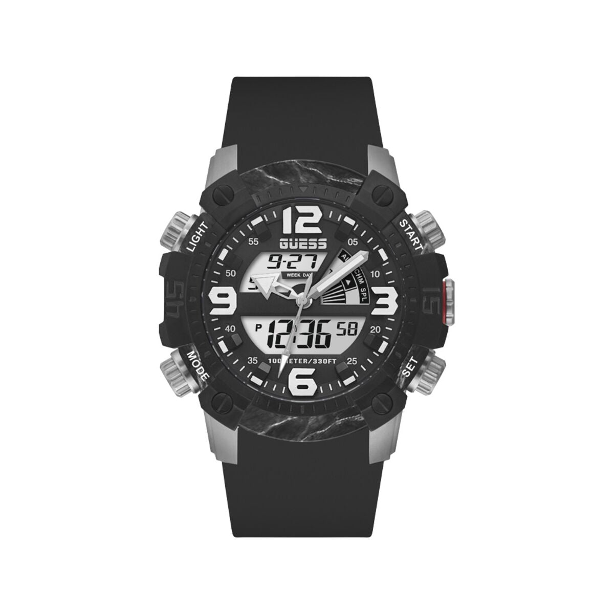 Horloge Heren Guess GW0421G1 Zwart - Klokken, Heren - Guess