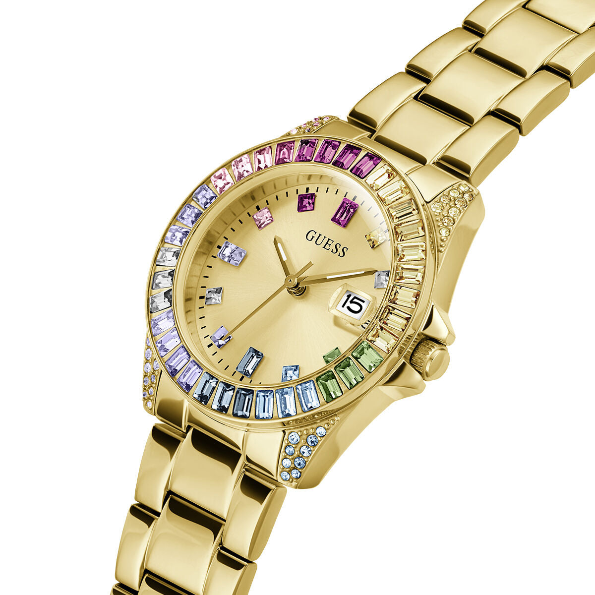 Horloge Dames Guess OPALINE Gouden