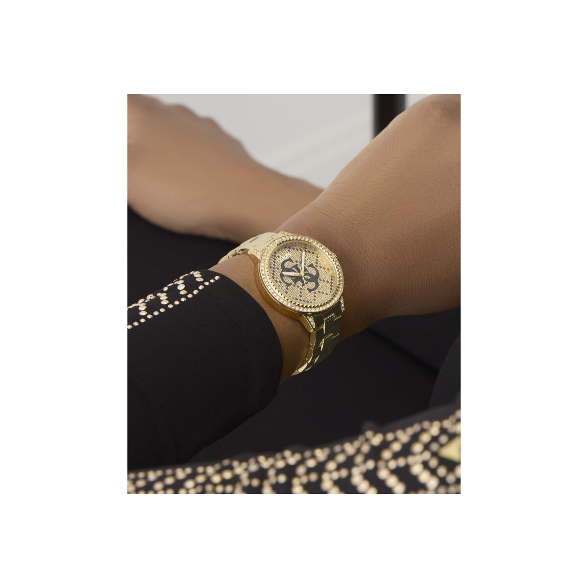 Horloge Dames Guess G LACE Gouden