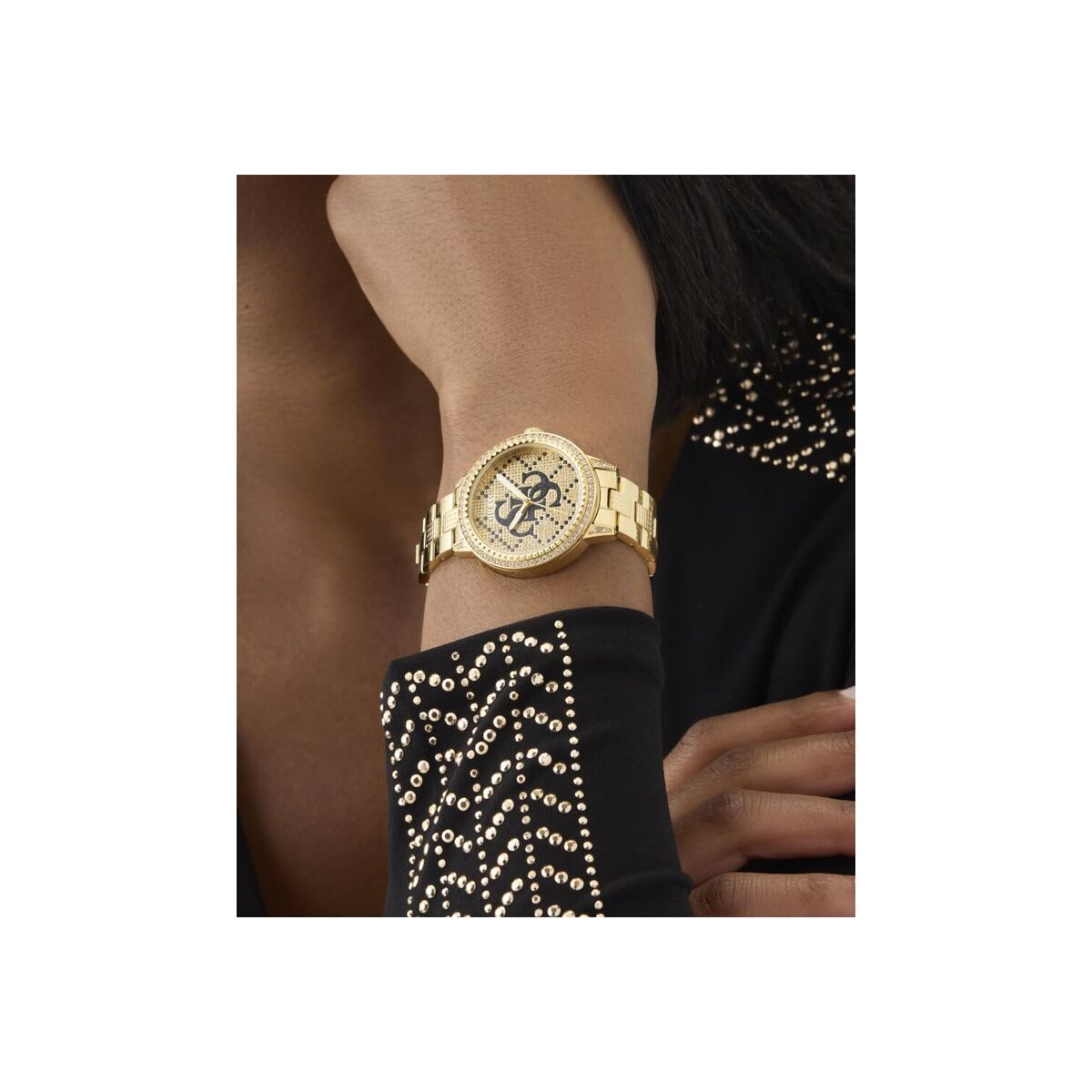 Horloge Dames Guess G LACE Gouden