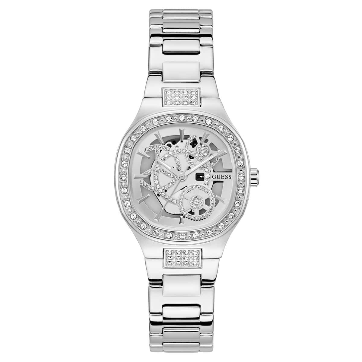 Horloge Dames Guess ELECTRA Zilverkleurig