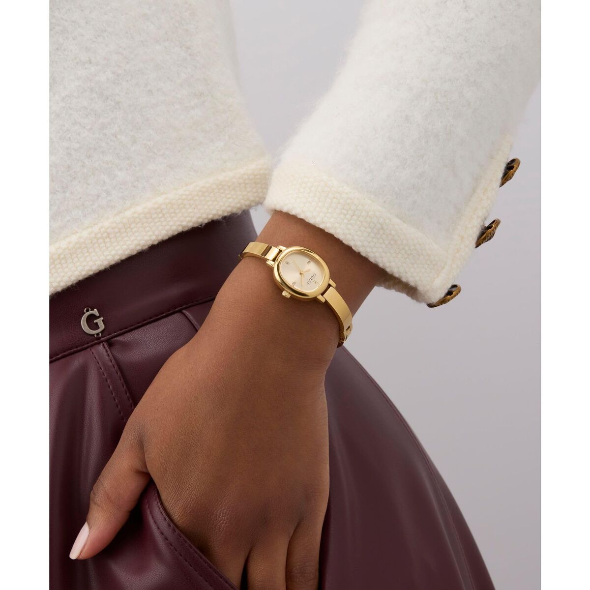 Horloge Dames Guess PENELOPE Gouden