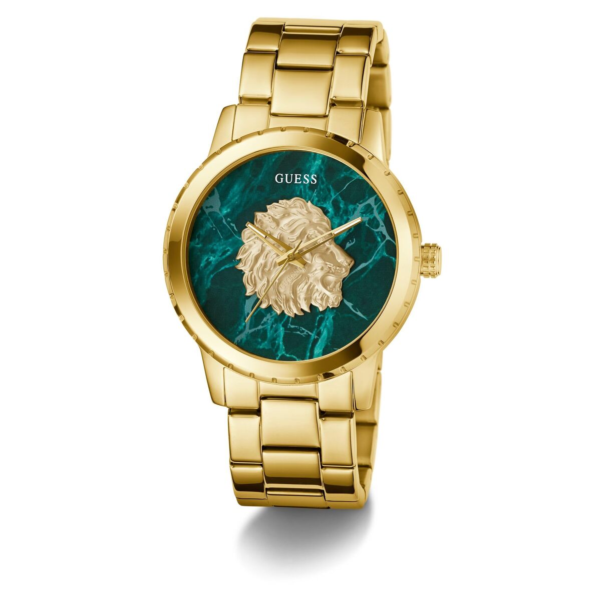 Horloge Heren Guess MONARCH Gouden