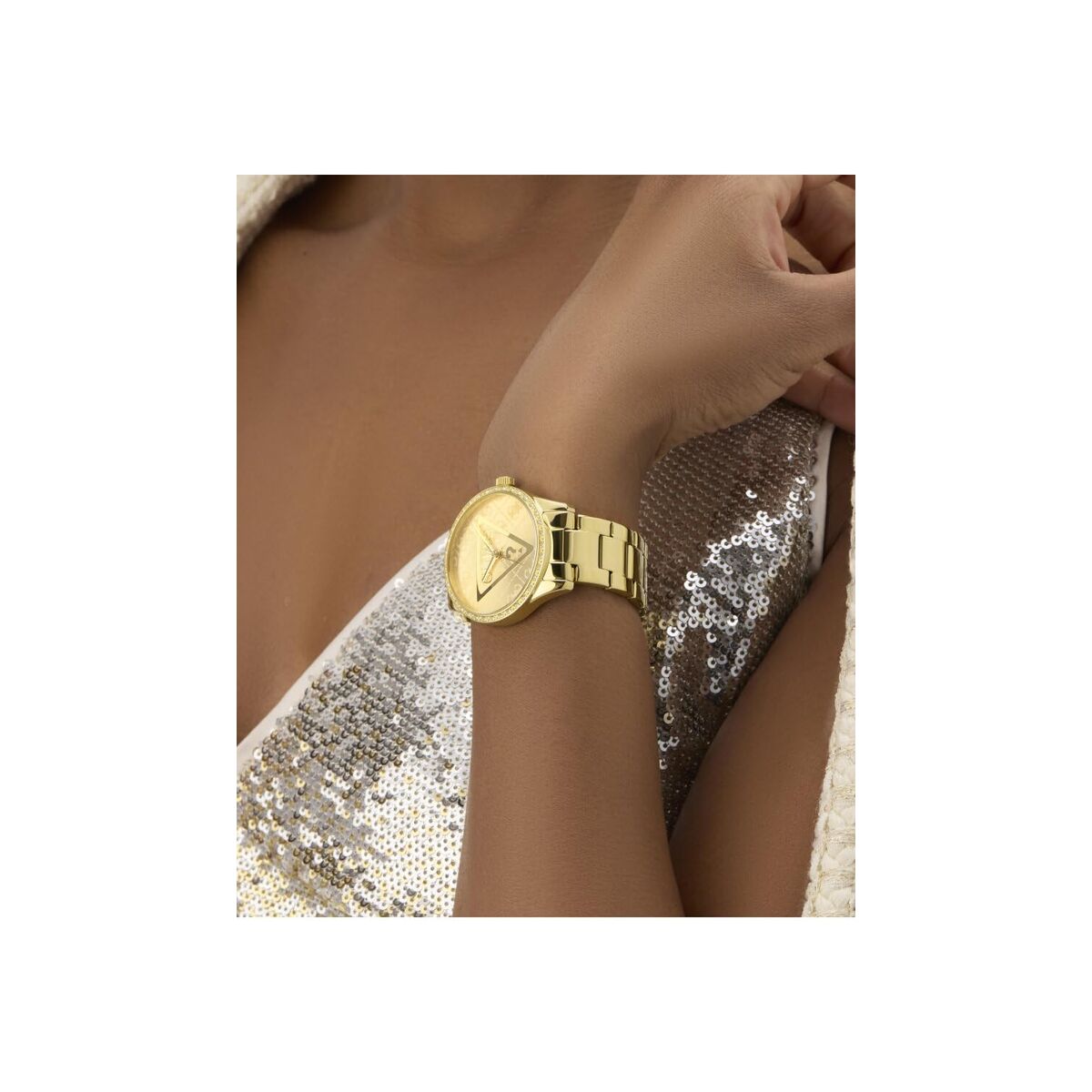 Horloge Dames Guess ROXY Gouden