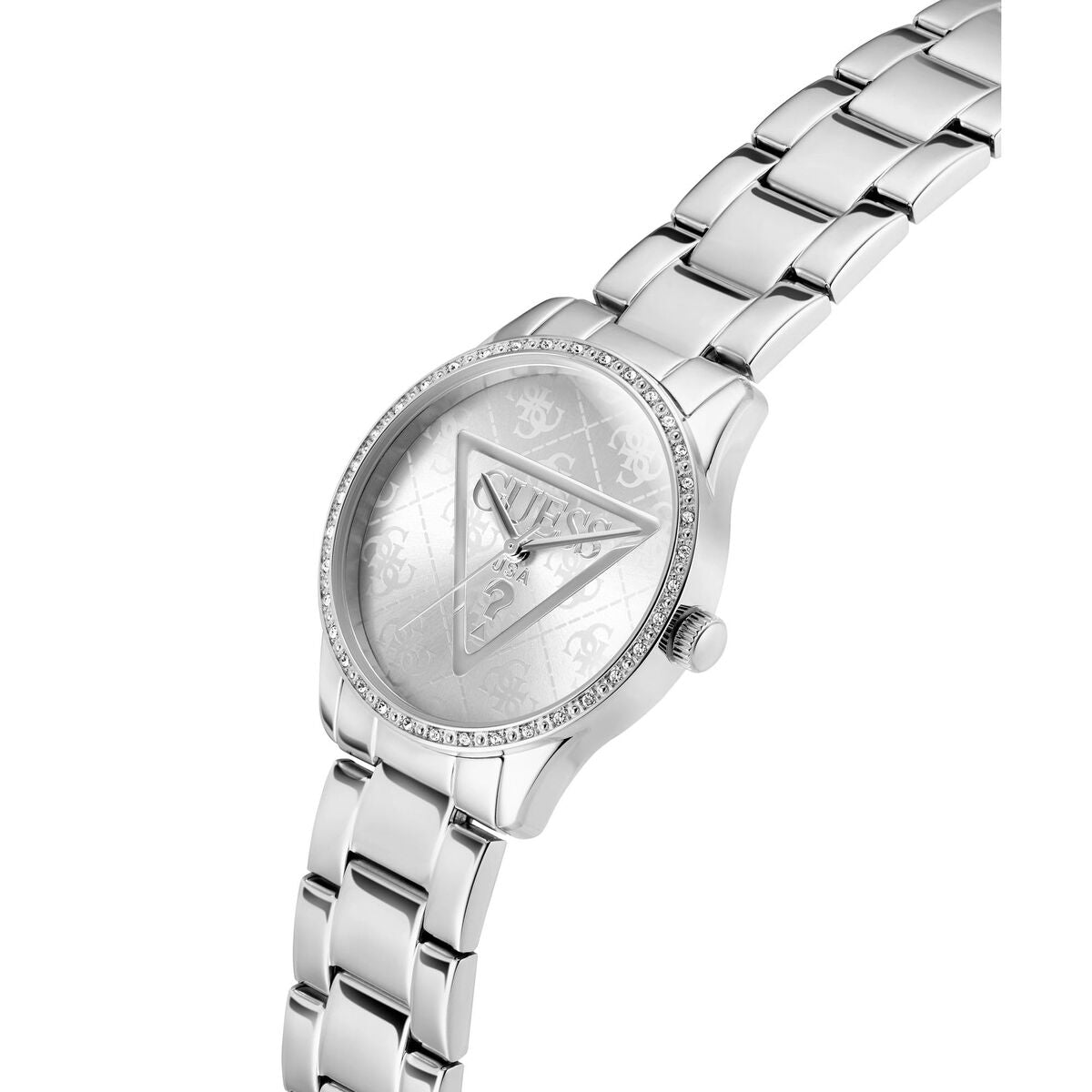 Horloge Dames Guess ROXY Zilverkleurig