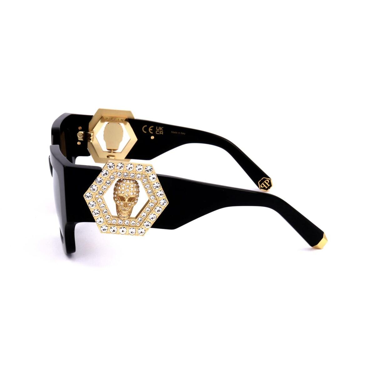 Zonnebril Dames PHILIPP PLEIN SPP103S SHINY GREY GOLD - Sieraden, Vrouwen - PHILIPP PLEIN